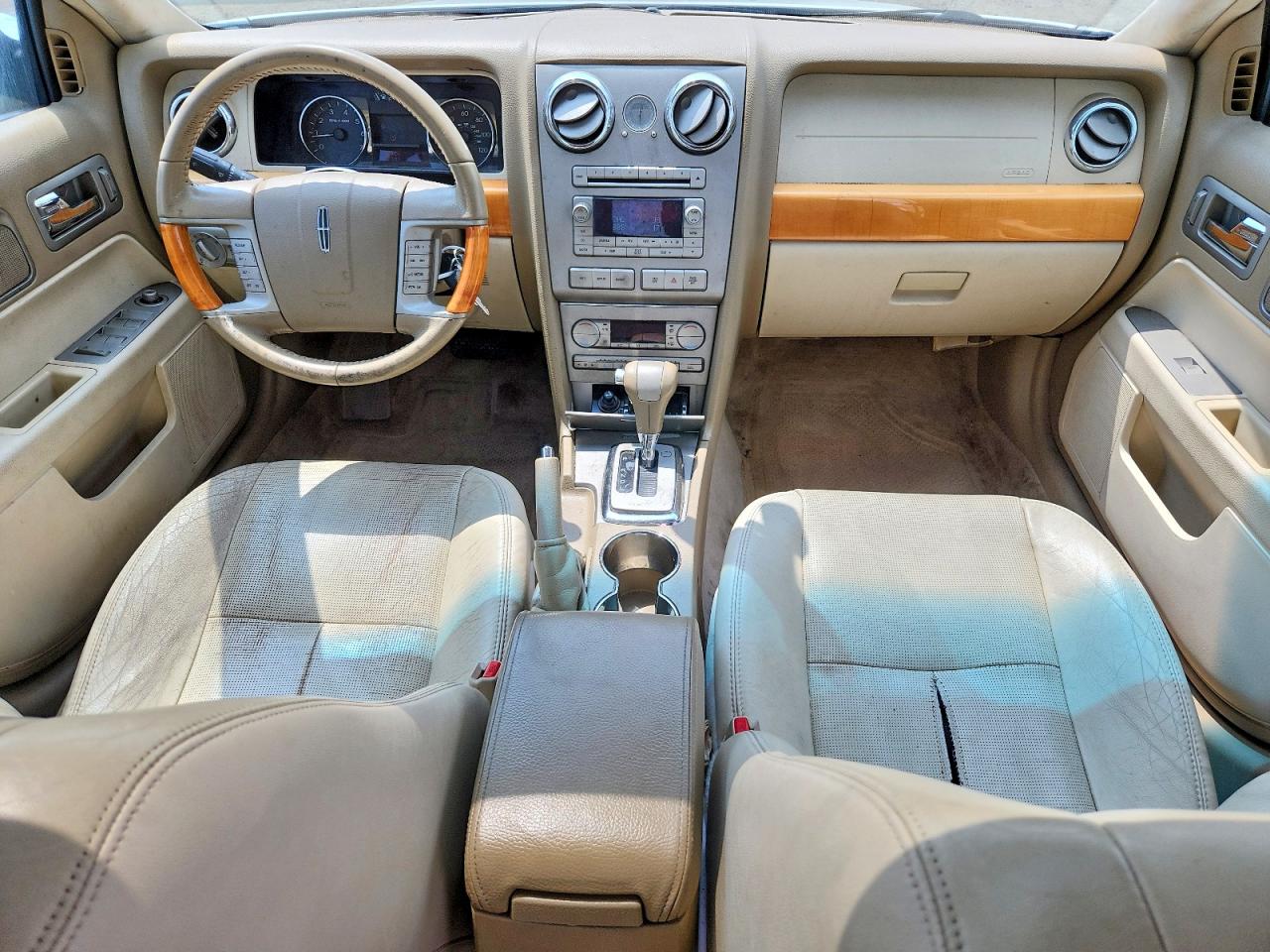 2008 Lincoln Mkz Белый vin: 3LNHM28T48R650989