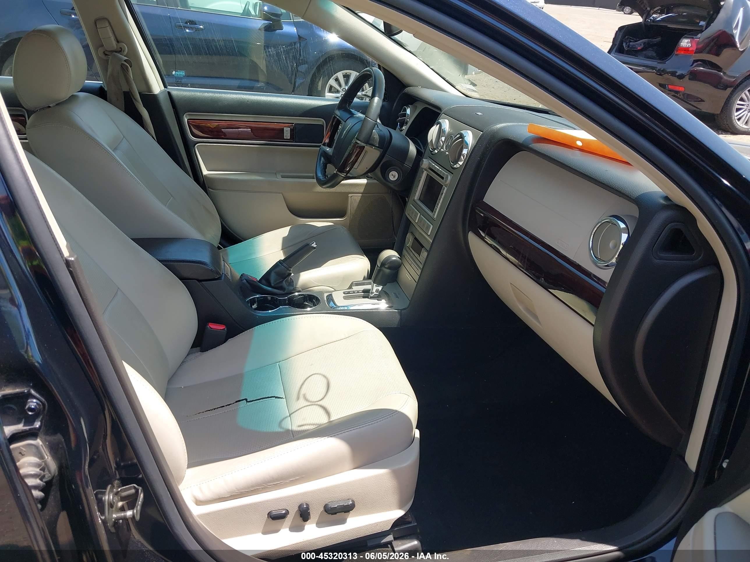 2008 Lincoln Mkz   Blue vin: 3LNHM28T48R668361