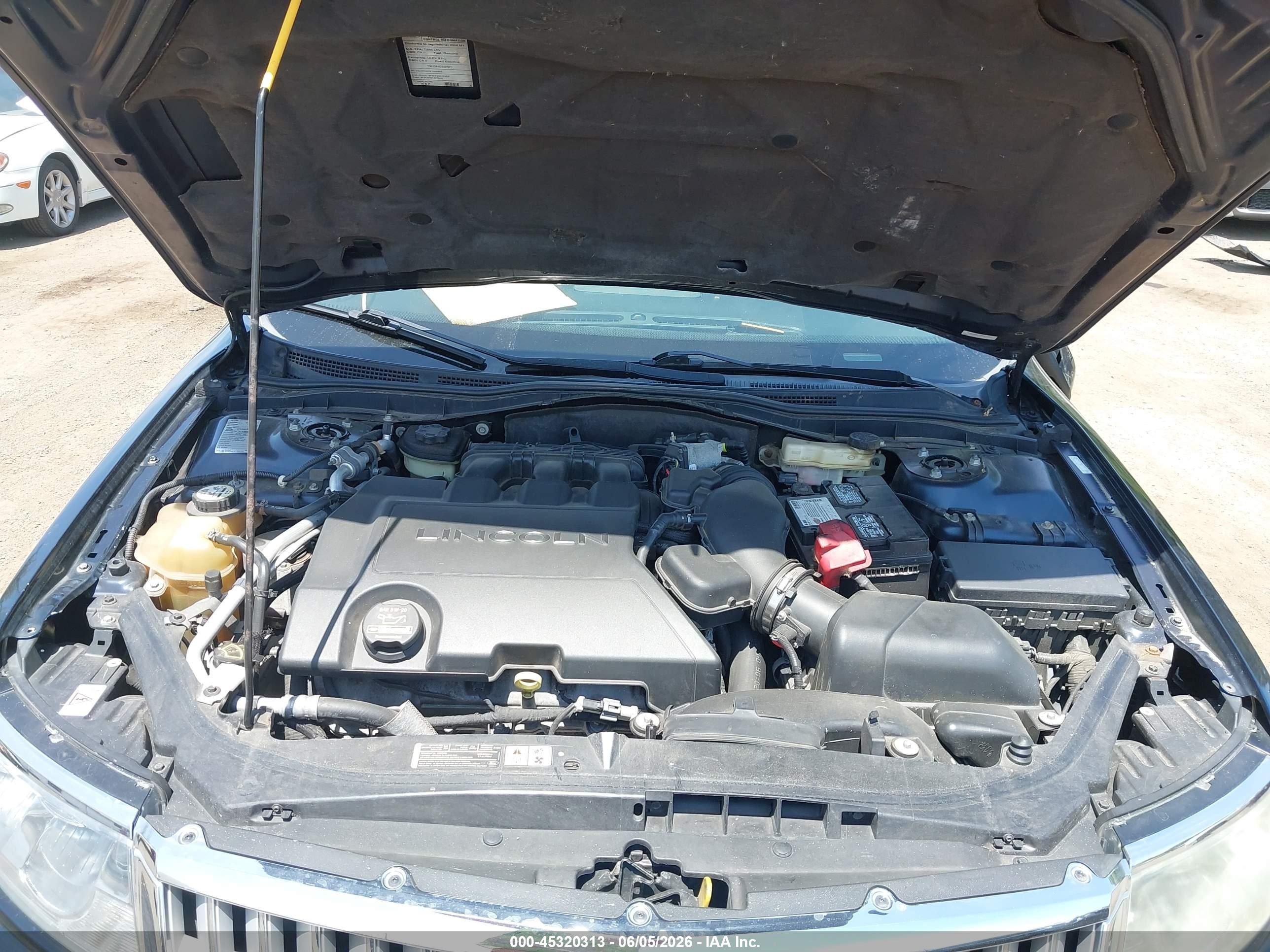 2008 Lincoln Mkz   Blue vin: 3LNHM28T48R668361