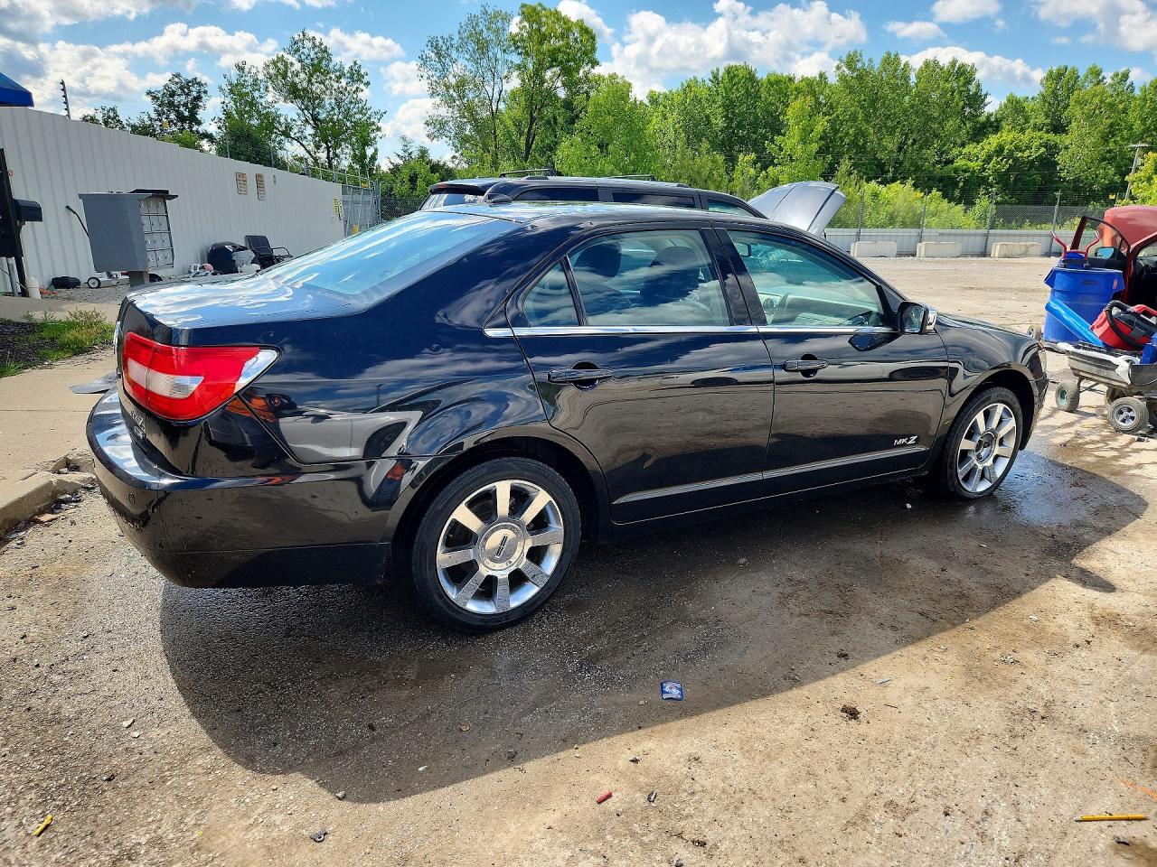2009 Lincoln Mkz Black vin: 3LNHM28T49R608307