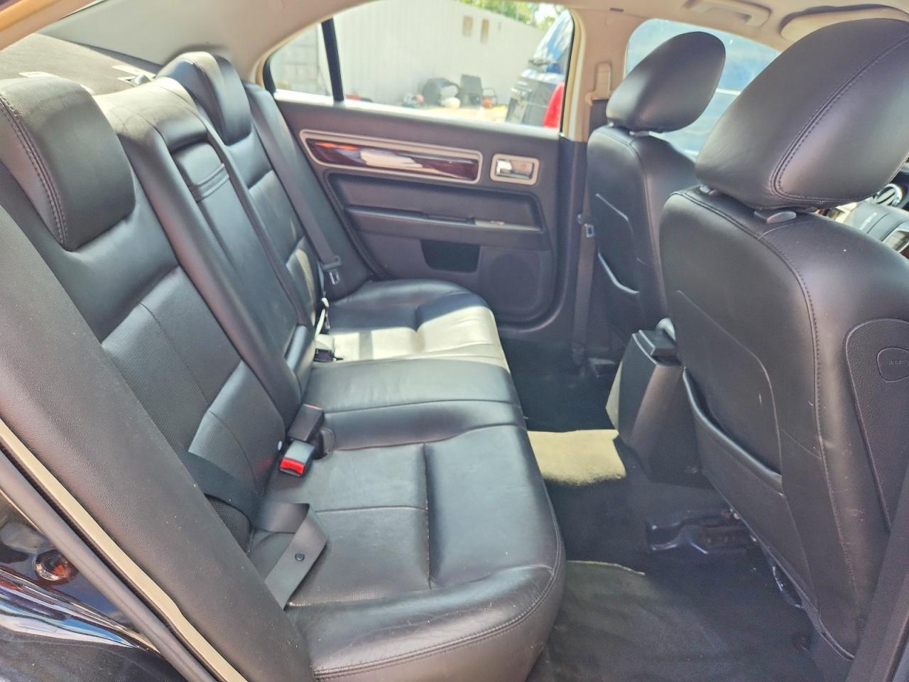 2009 Lincoln Mkz Black vin: 3LNHM28T49R608307