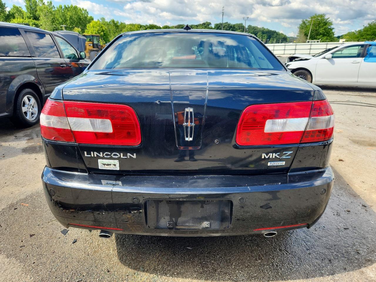 2009 Lincoln Mkz Black vin: 3LNHM28T49R608307