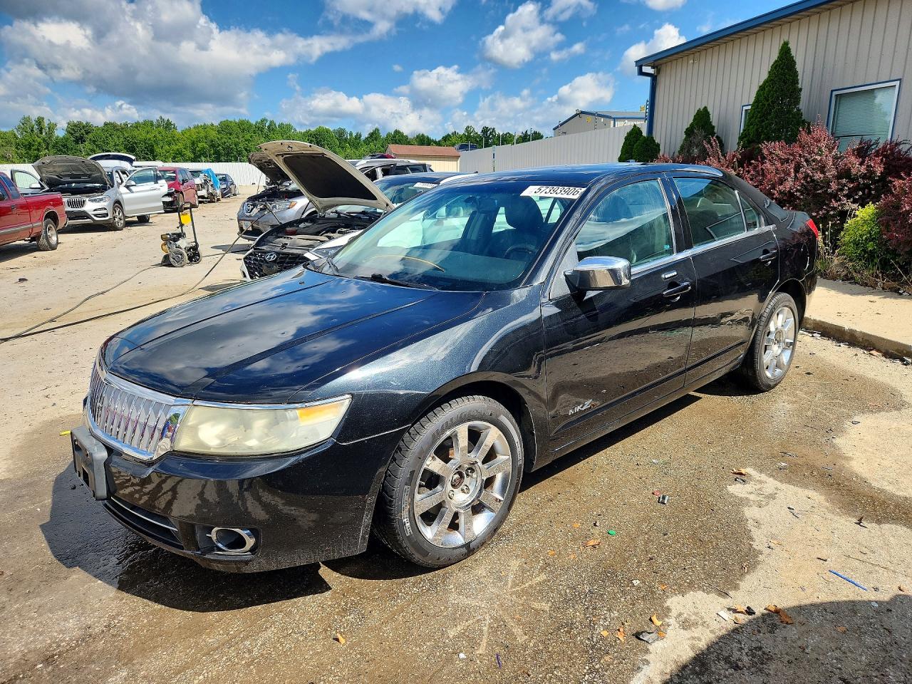 2009 Lincoln Mkz Black vin: 3LNHM28T49R608307