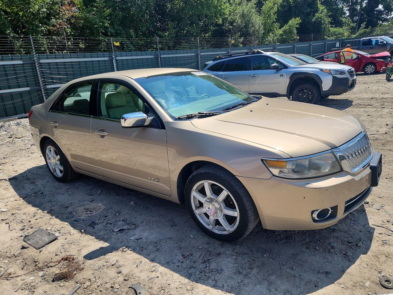 2007 Lincoln Mkz Beige vin: 3LNHM28T57R629678