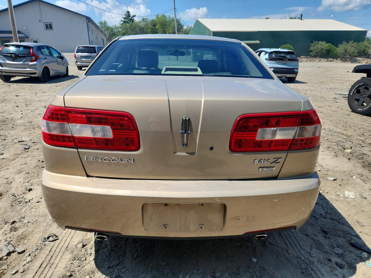2007 Lincoln Mkz Beige vin: 3LNHM28T57R629678