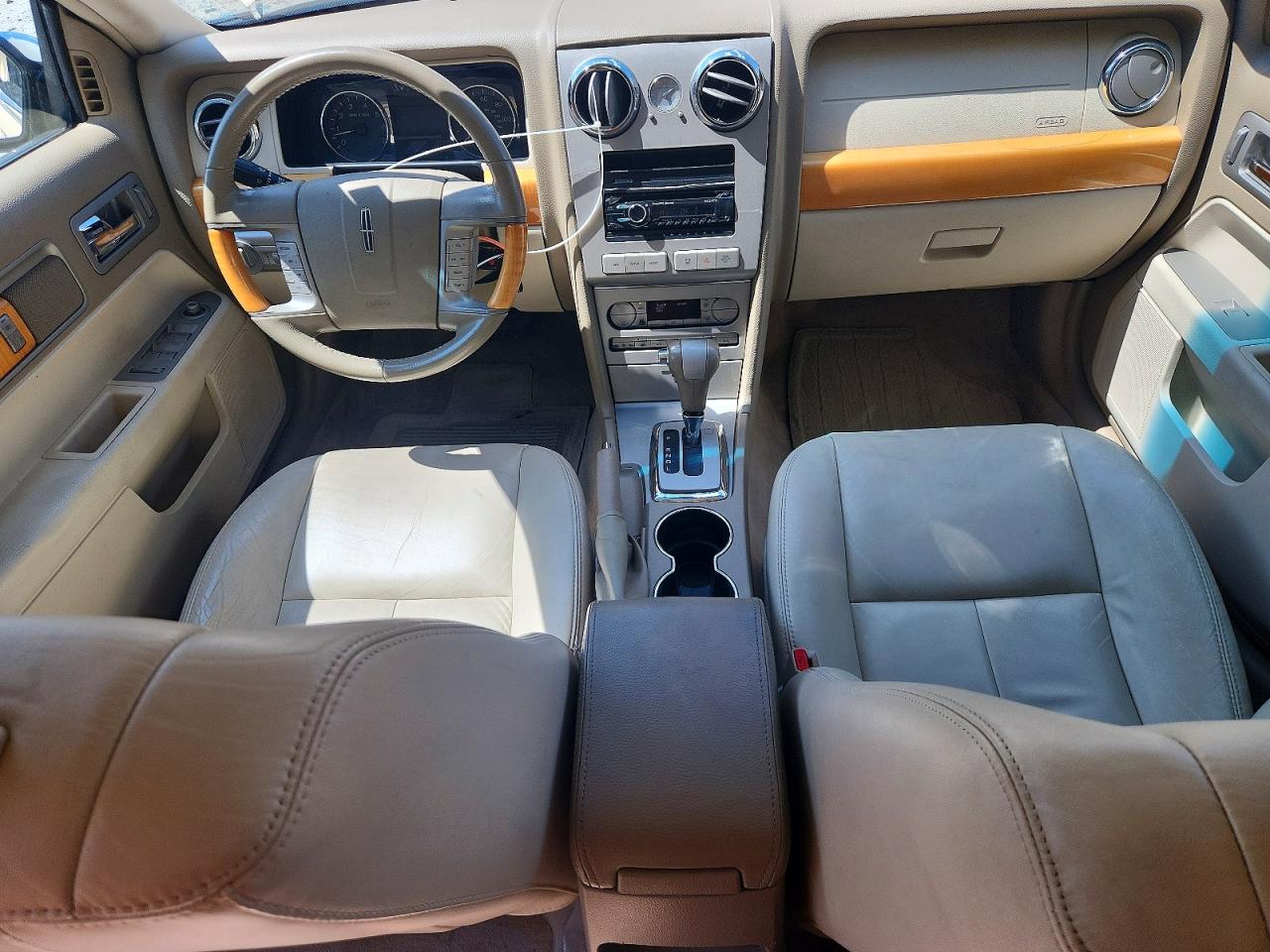 2007 Lincoln Mkz Beige vin: 3LNHM28T57R629678