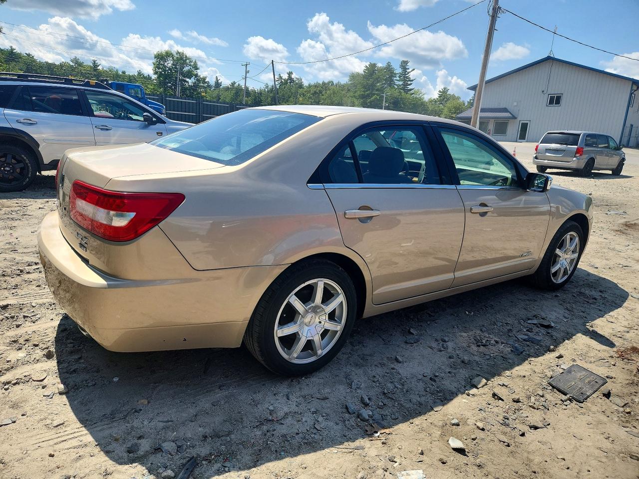 2007 Lincoln Mkz Beige vin: 3LNHM28T57R629678
