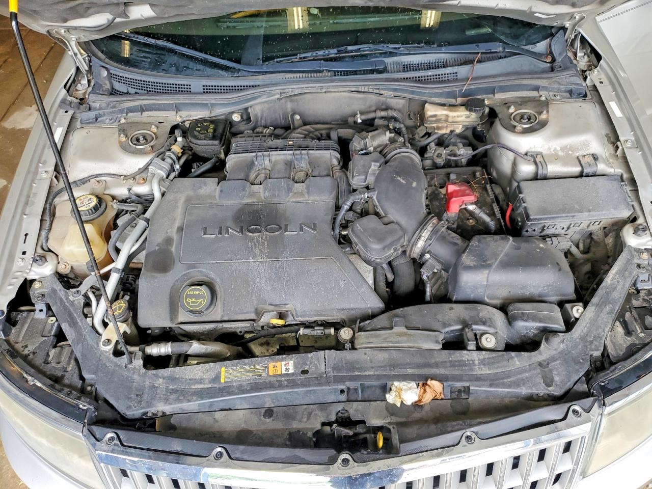 2007 Lincoln Mkz Silver vin: 3LNHM28T57R643144