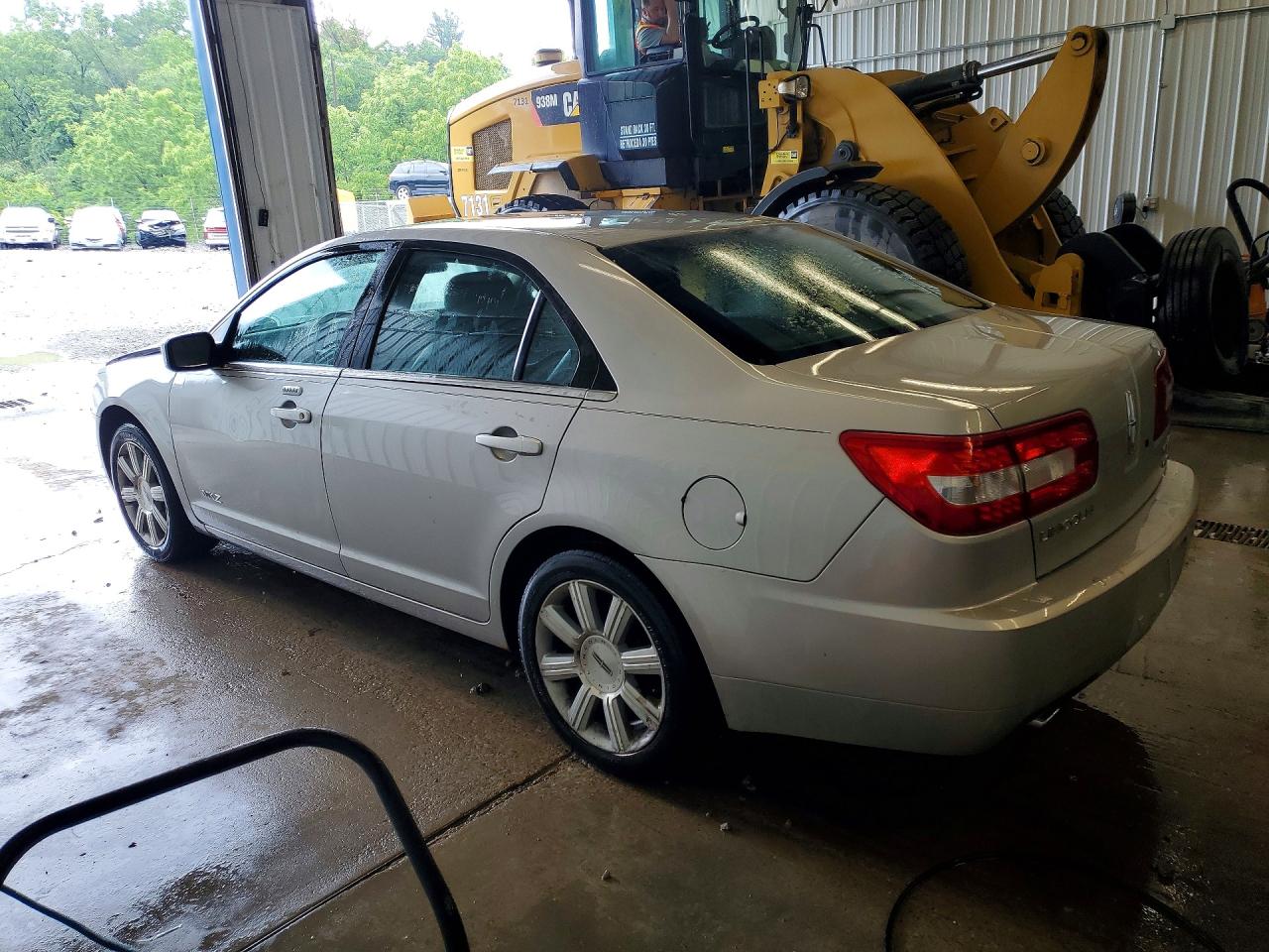 2007 Lincoln Mkz Silver vin: 3LNHM28T57R643144