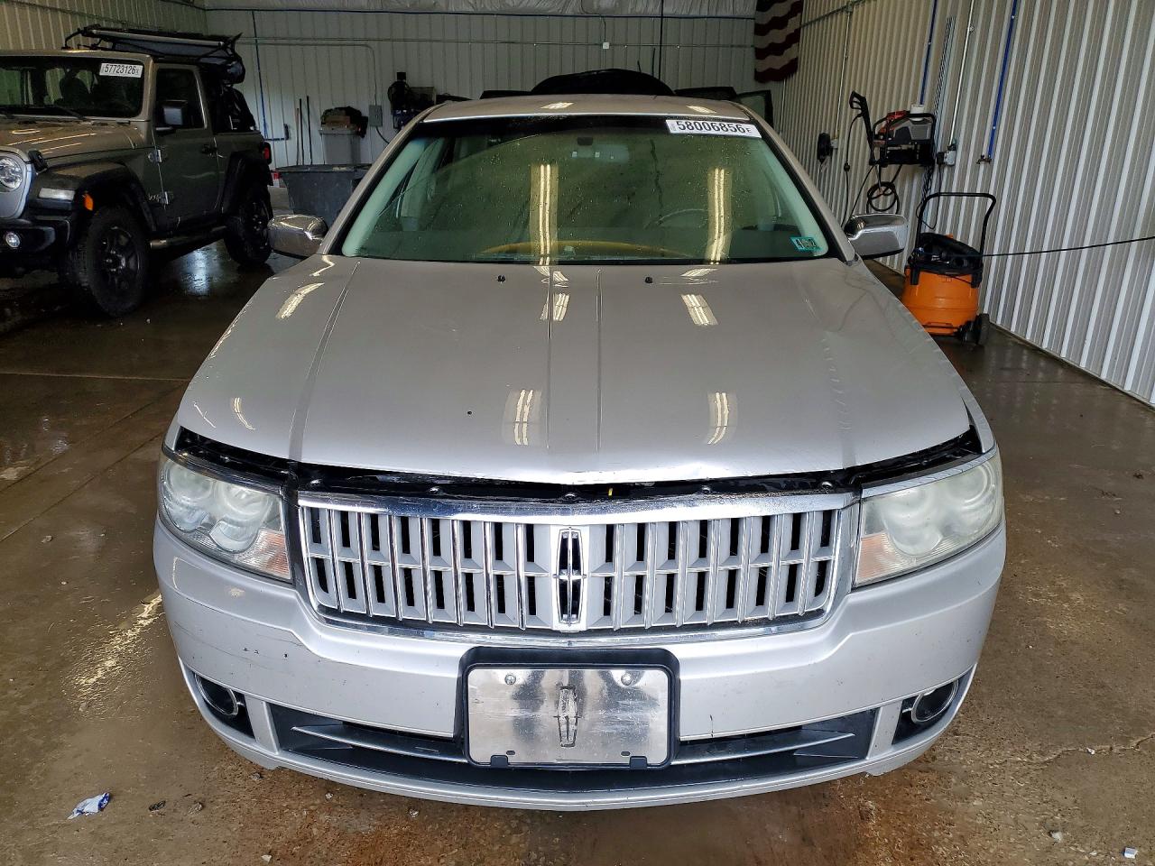 2007 Lincoln Mkz Silver vin: 3LNHM28T57R643144