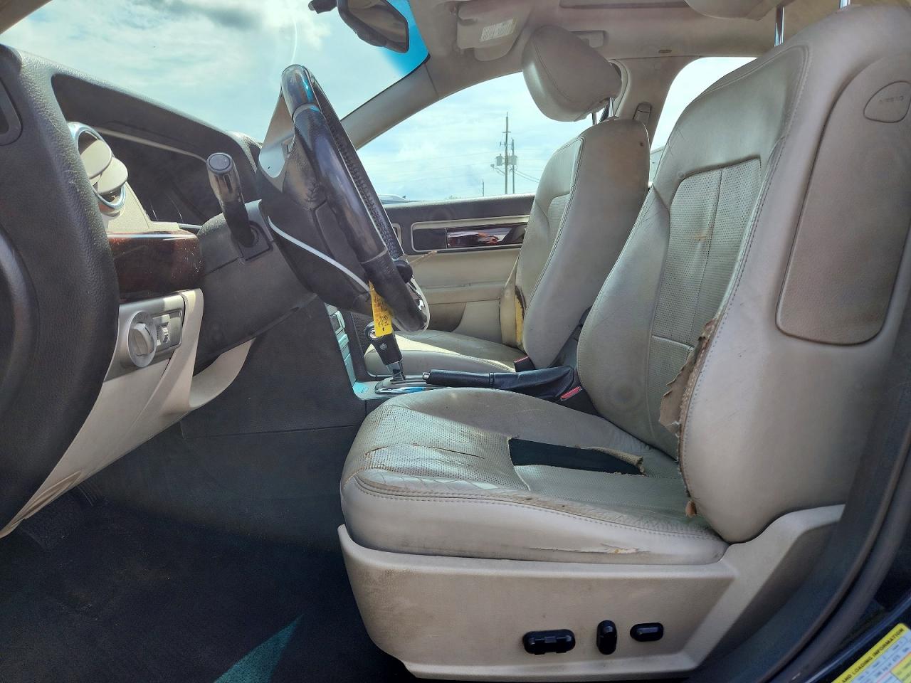 2009 Lincoln Mkz Blue vin: 3LNHM28T59R617050
