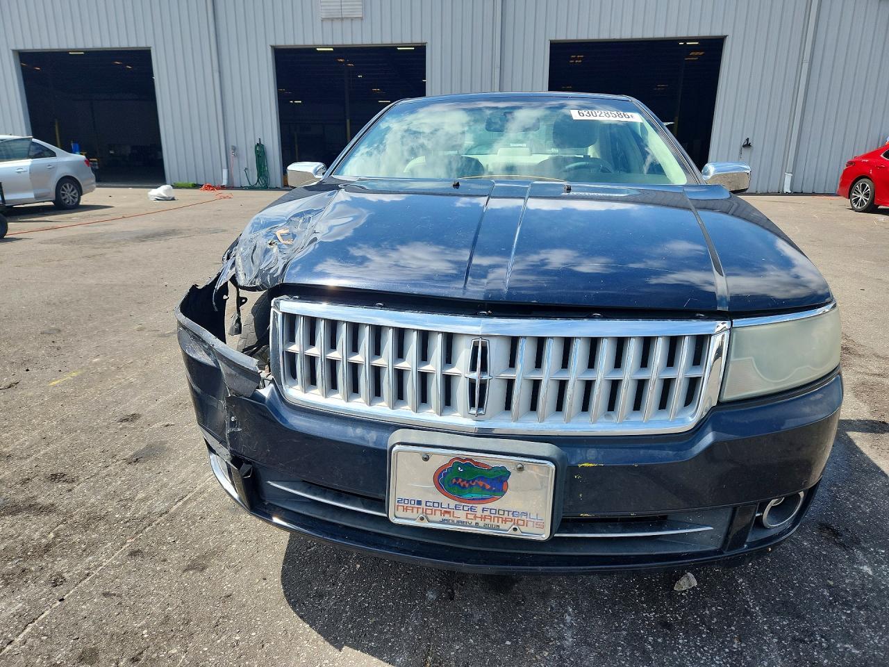 2009 Lincoln Mkz Blue vin: 3LNHM28T59R617050