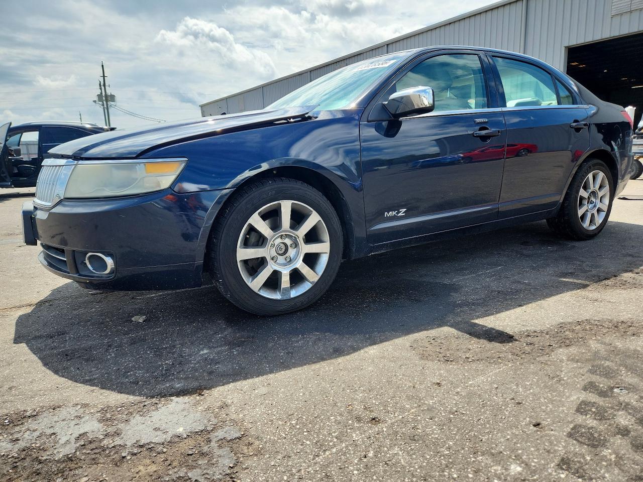 2009 Lincoln Mkz Blue vin: 3LNHM28T59R617050