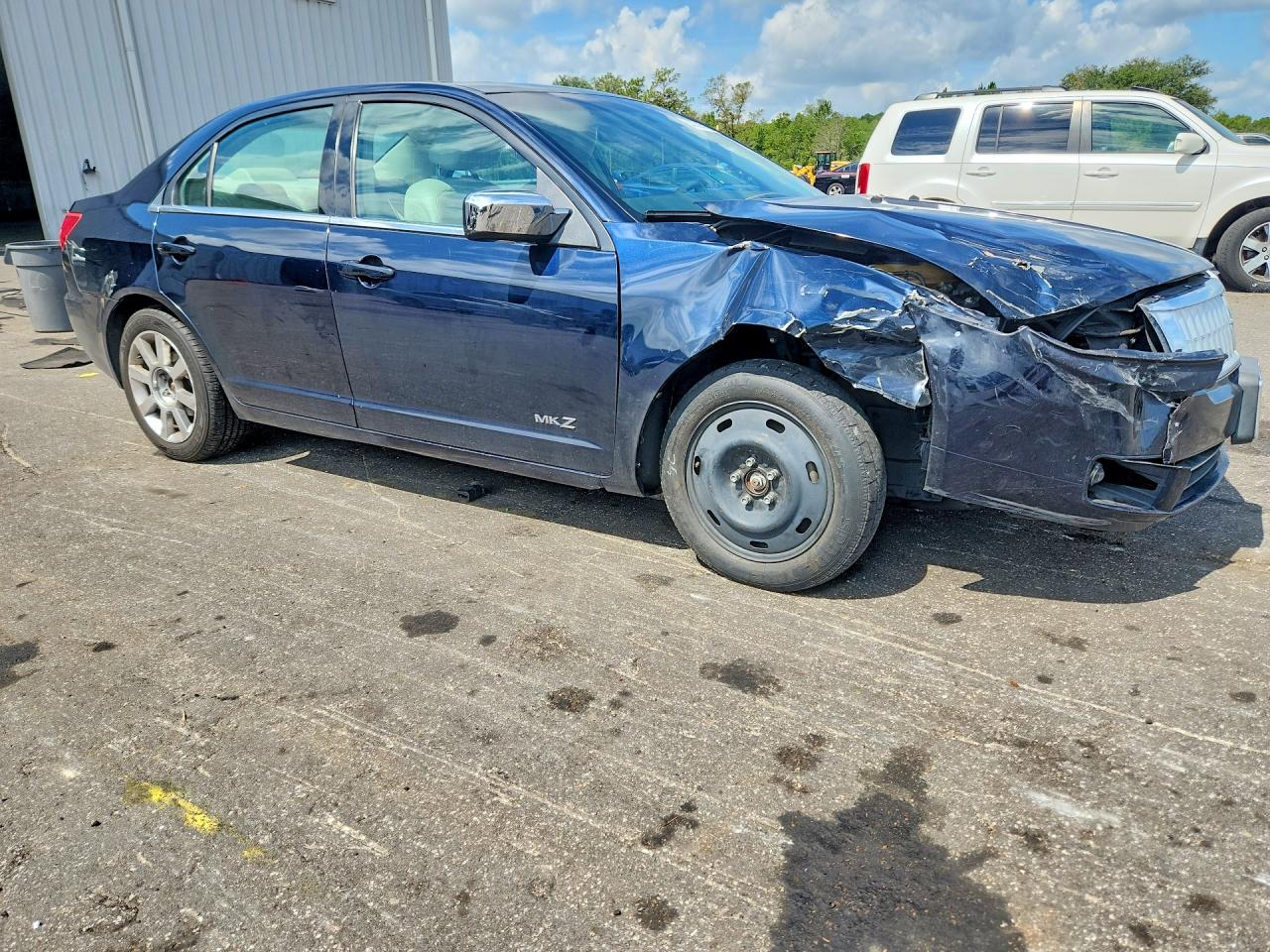 2009 Lincoln Mkz Blue vin: 3LNHM28T59R617050