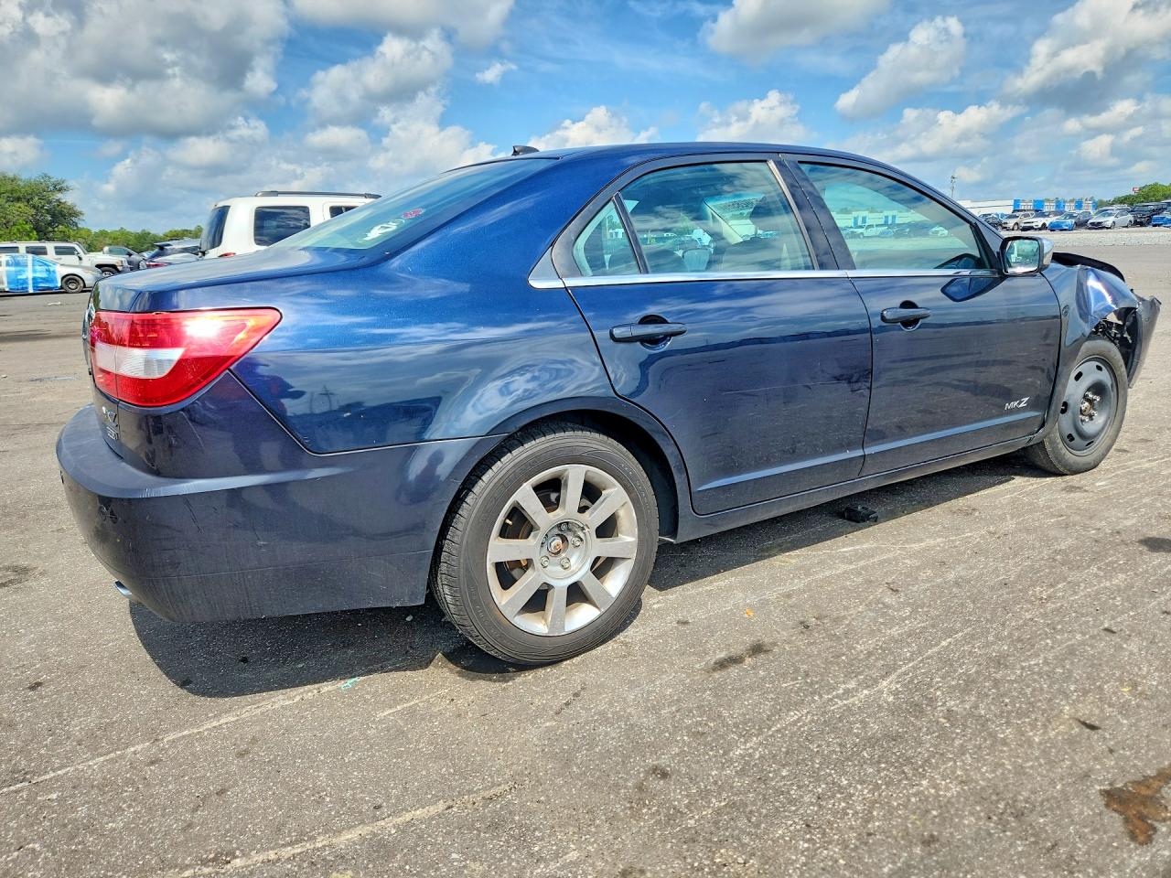 2009 Lincoln Mkz Blue vin: 3LNHM28T59R617050