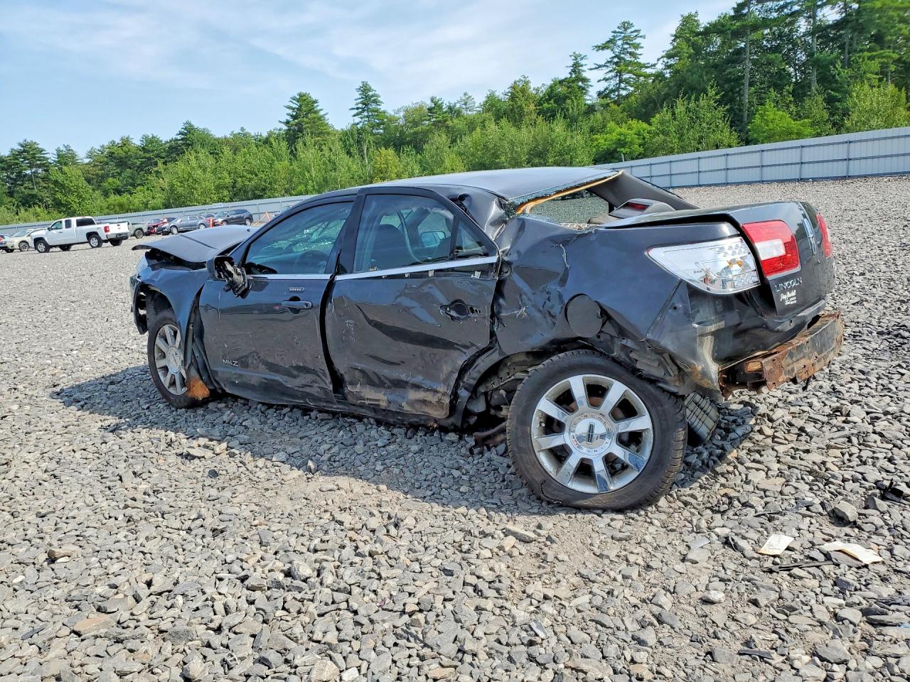 2007 Lincoln Mkz Charcoal vin: 3LNHM28T67R618687