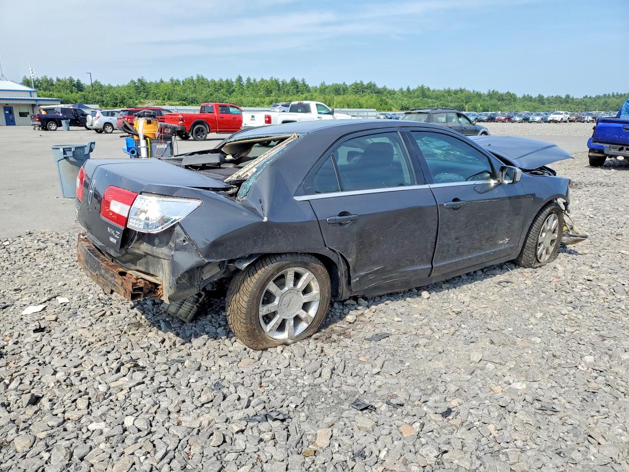 2007 Lincoln Mkz Charcoal vin: 3LNHM28T67R618687