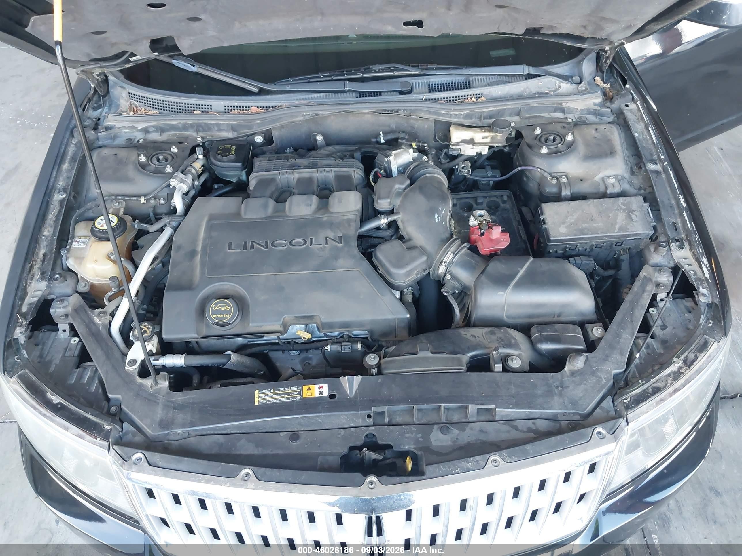 2008 Lincoln Mkz   Черный vin: 3LNHM28T68R606086
