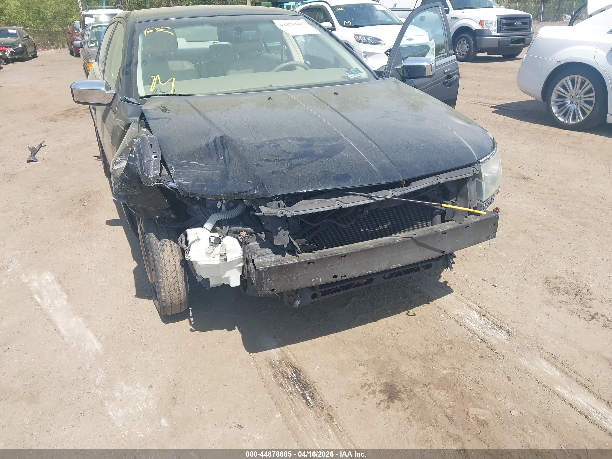 2008 Lincoln Mkz   Черный vin: 3LNHM28T68R634213