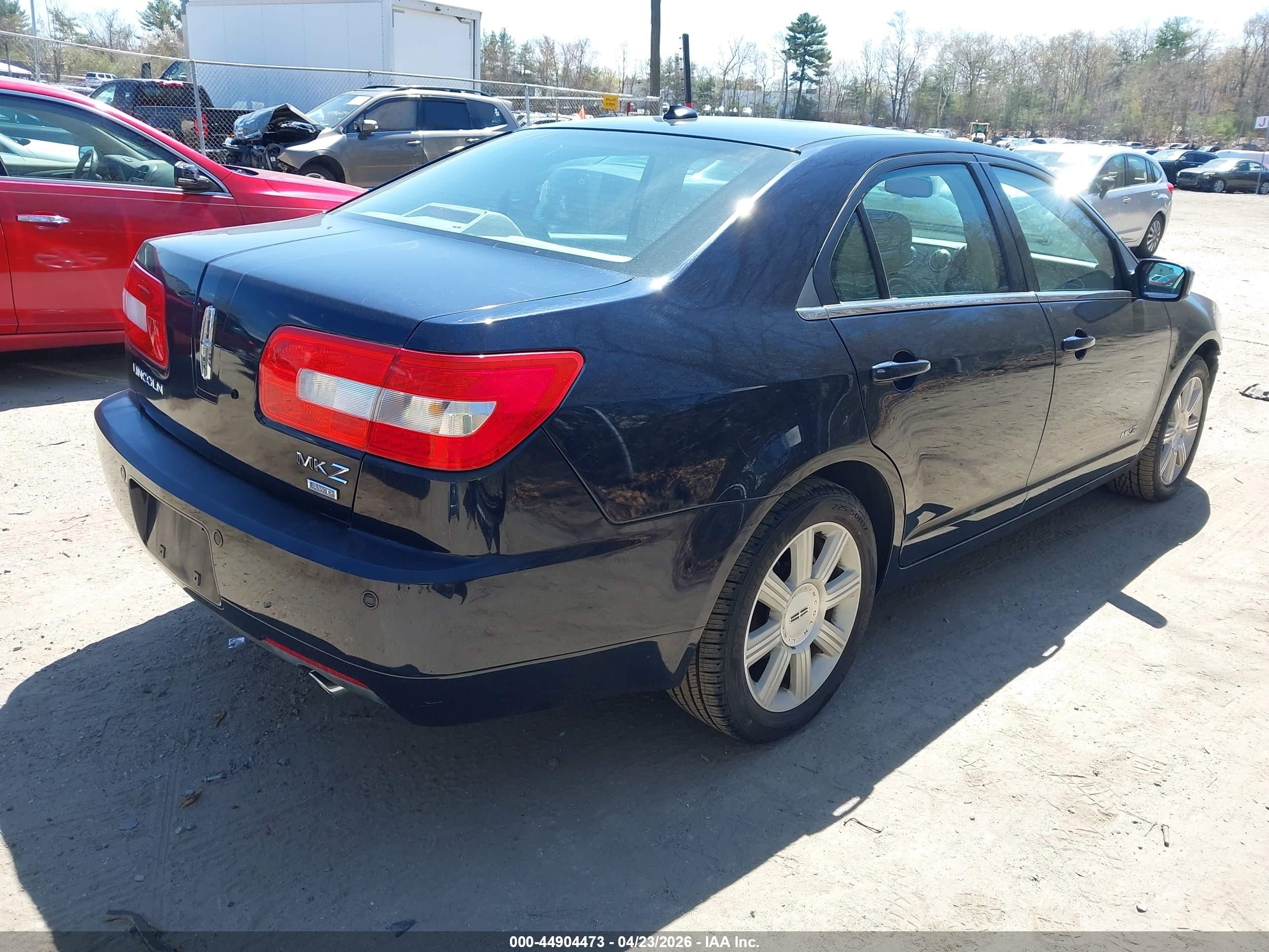 2008 Lincoln Mkz   Blue vin: 3LNHM28T68R639878