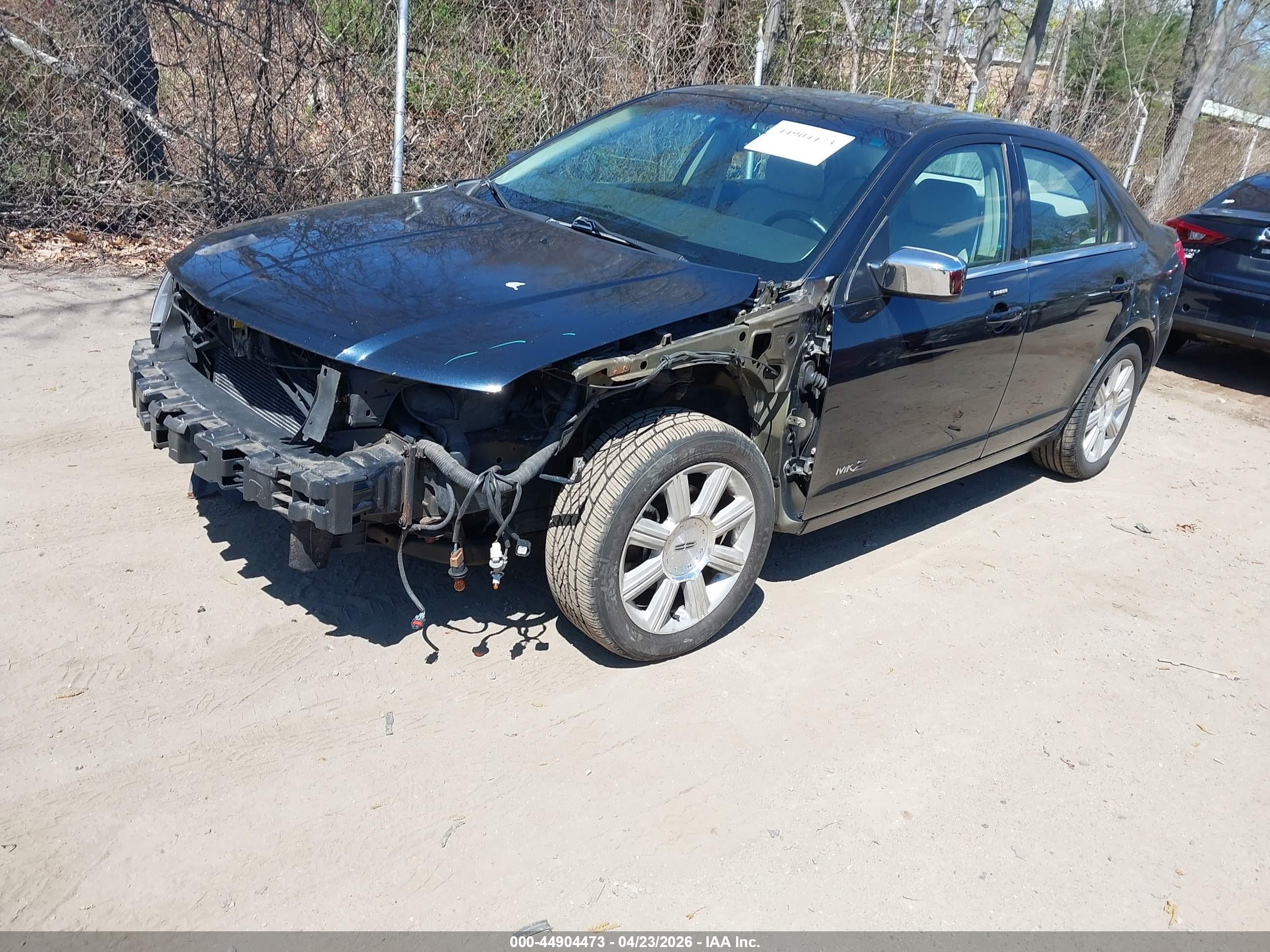 2008 Lincoln Mkz   Blue vin: 3LNHM28T68R639878