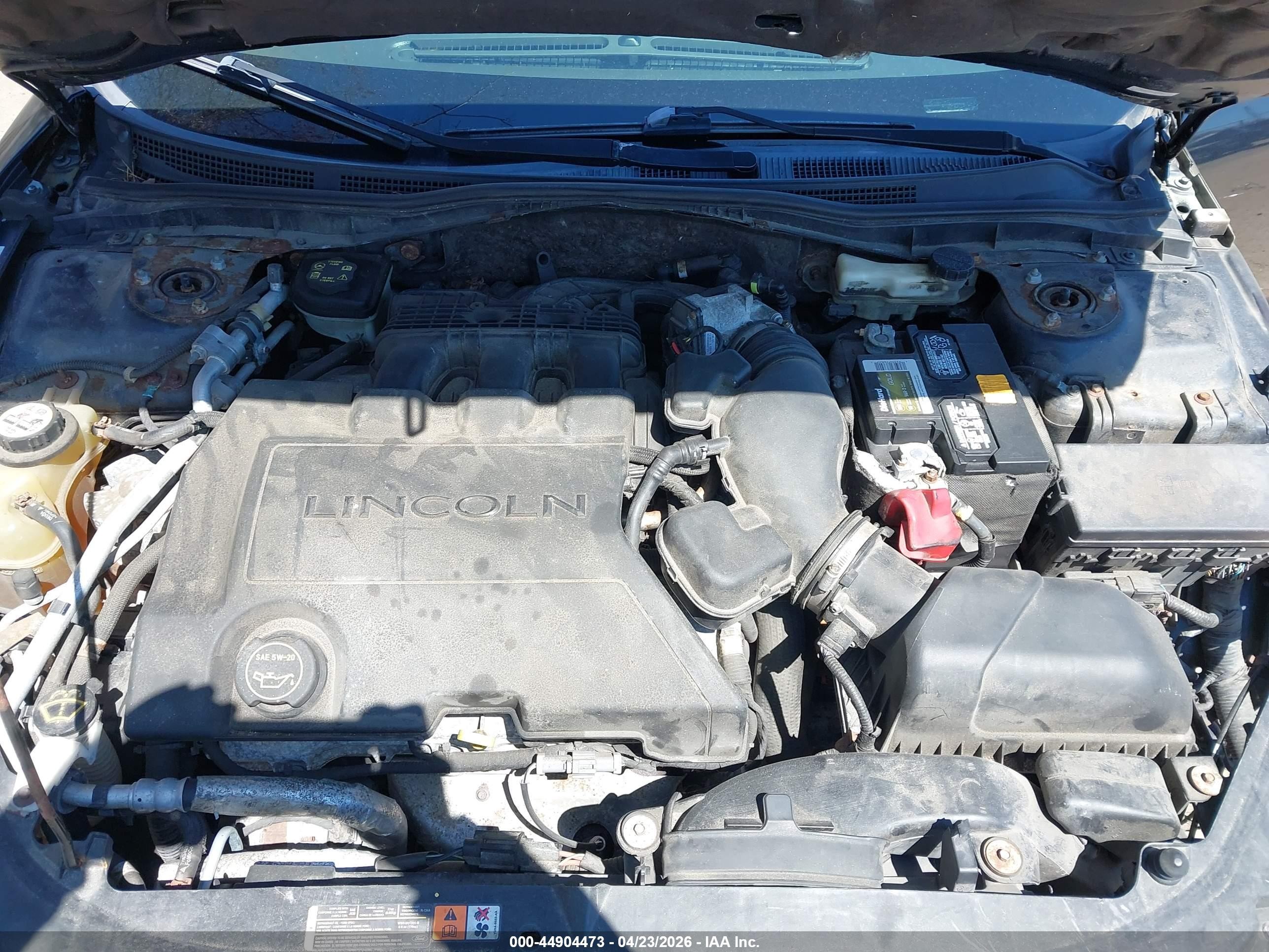 2008 Lincoln Mkz   Blue vin: 3LNHM28T68R639878