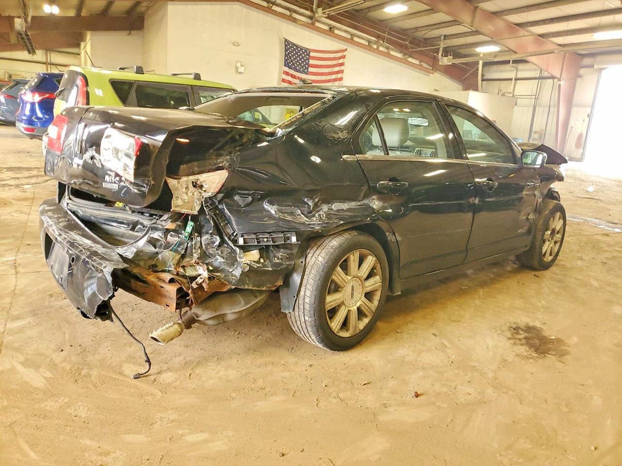 2008 Lincoln Mkz Black vin: 3LNHM28T68R647933
