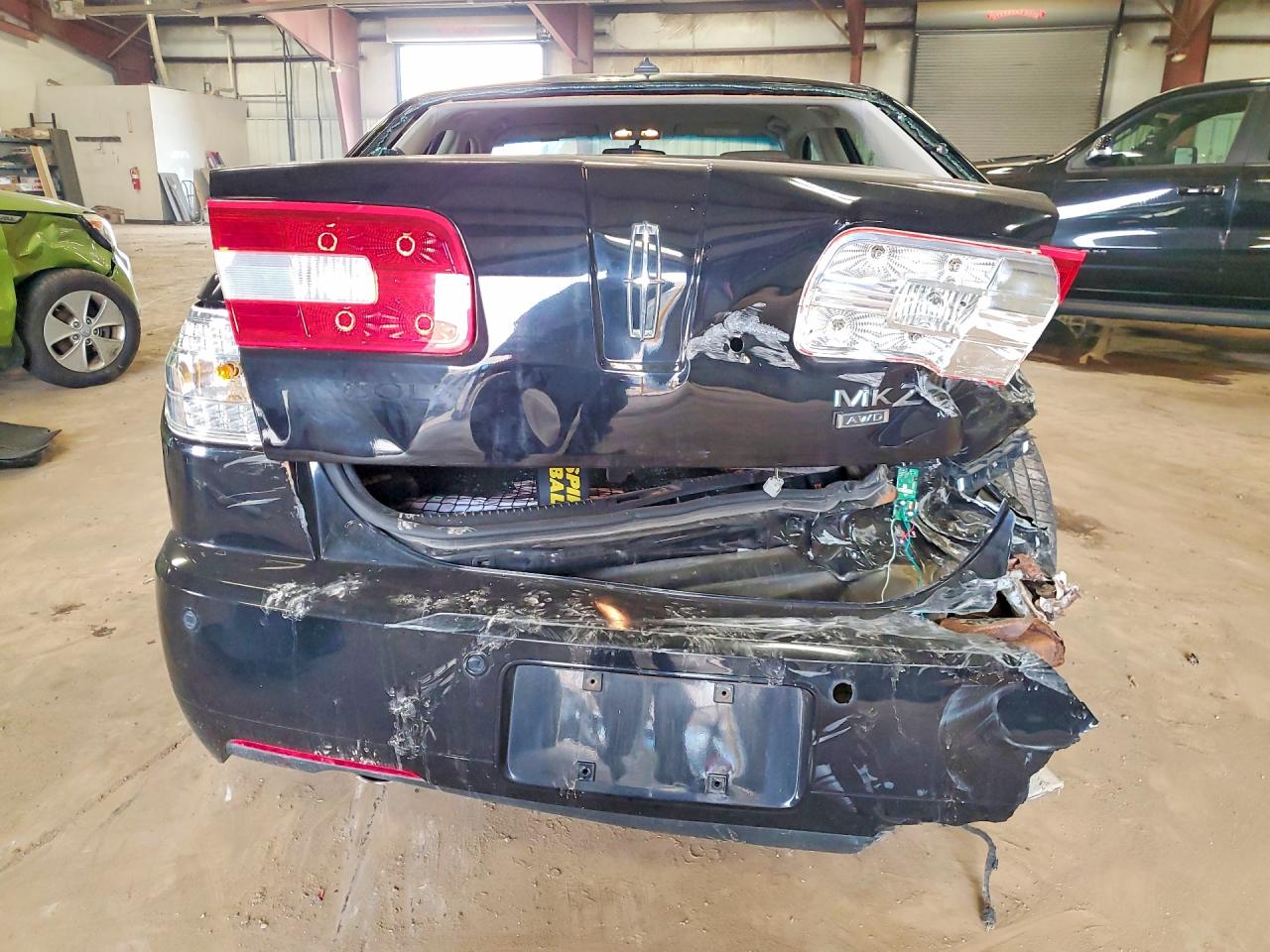 2008 Lincoln Mkz Black vin: 3LNHM28T68R647933