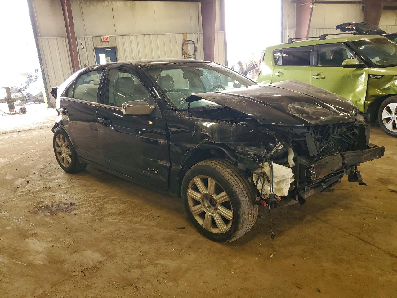 2008 Lincoln Mkz Black vin: 3LNHM28T68R647933