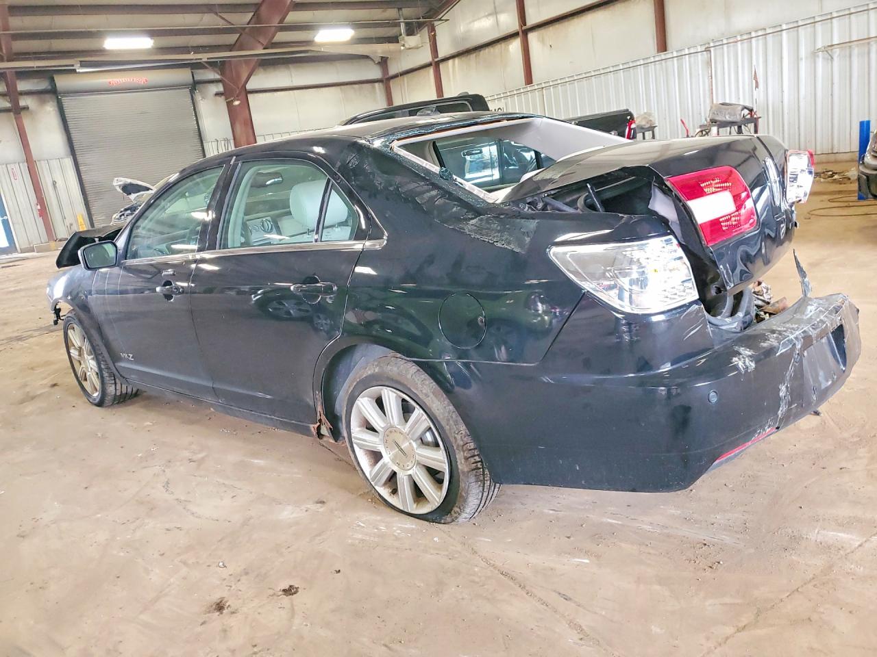 2008 Lincoln Mkz Black vin: 3LNHM28T68R647933