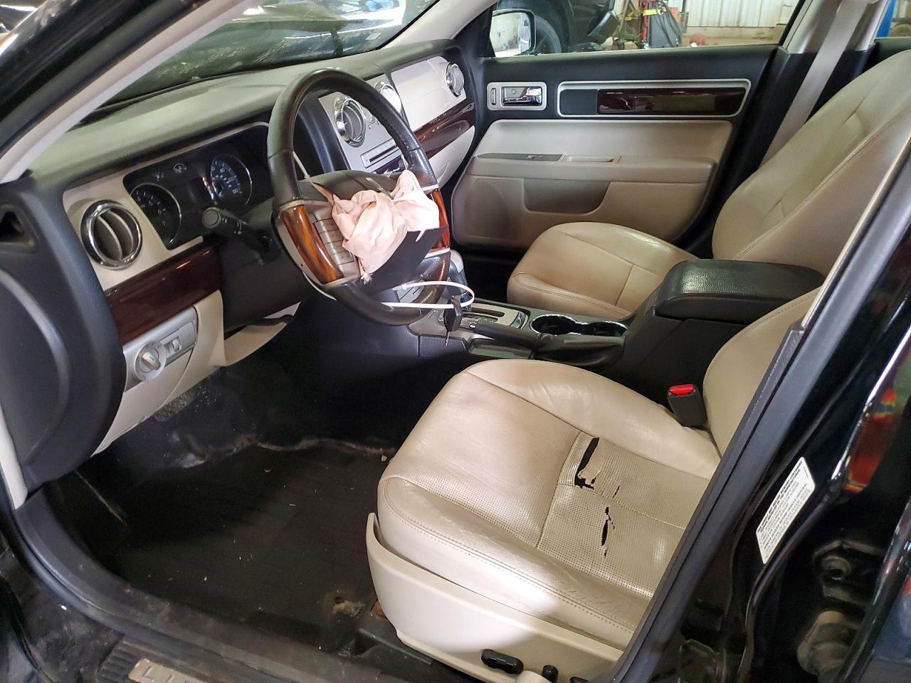 2008 Lincoln Mkz Black vin: 3LNHM28T68R647933