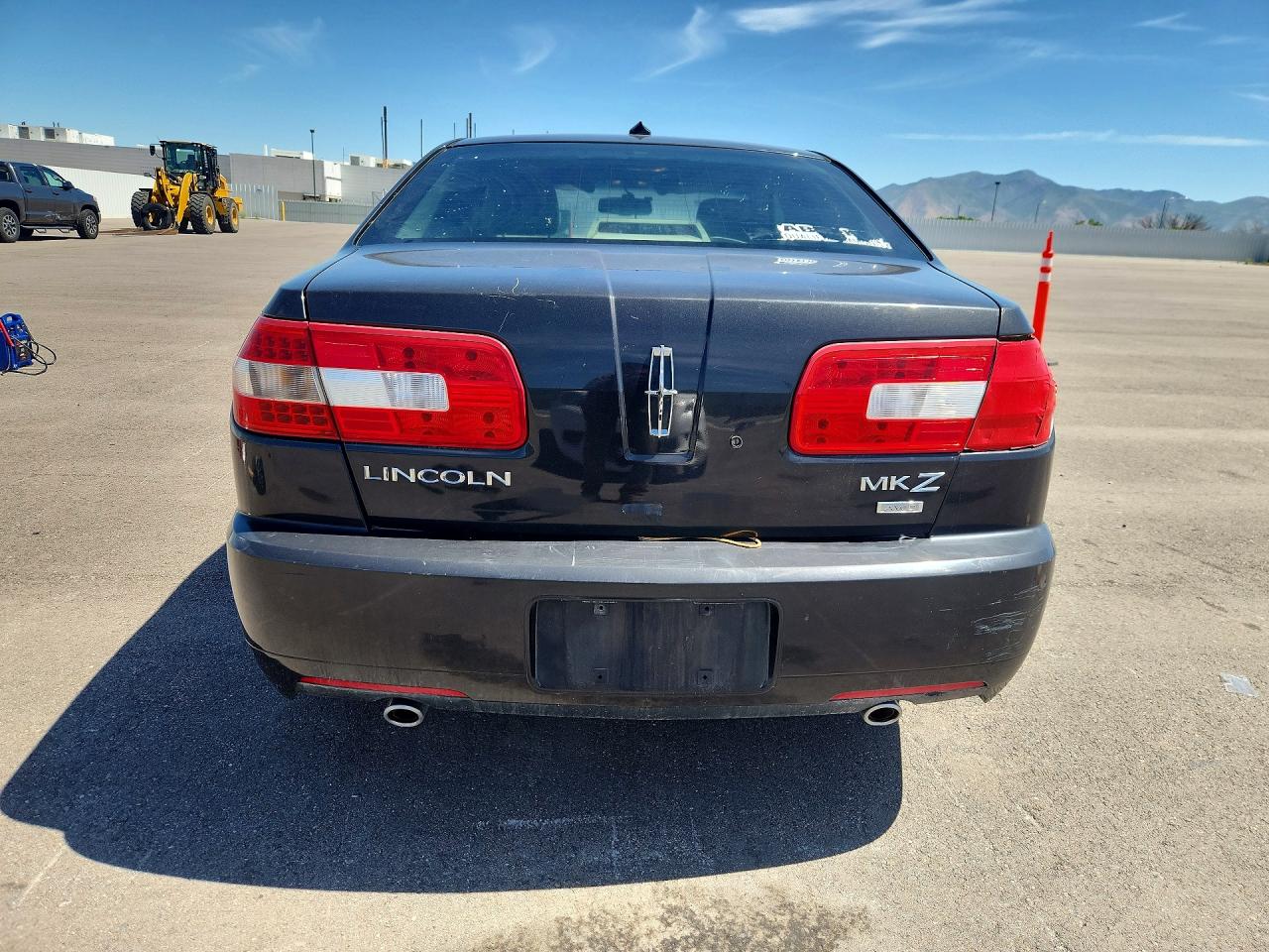 2007 Lincoln Mkz Black vin: 3LNHM28T77R668899