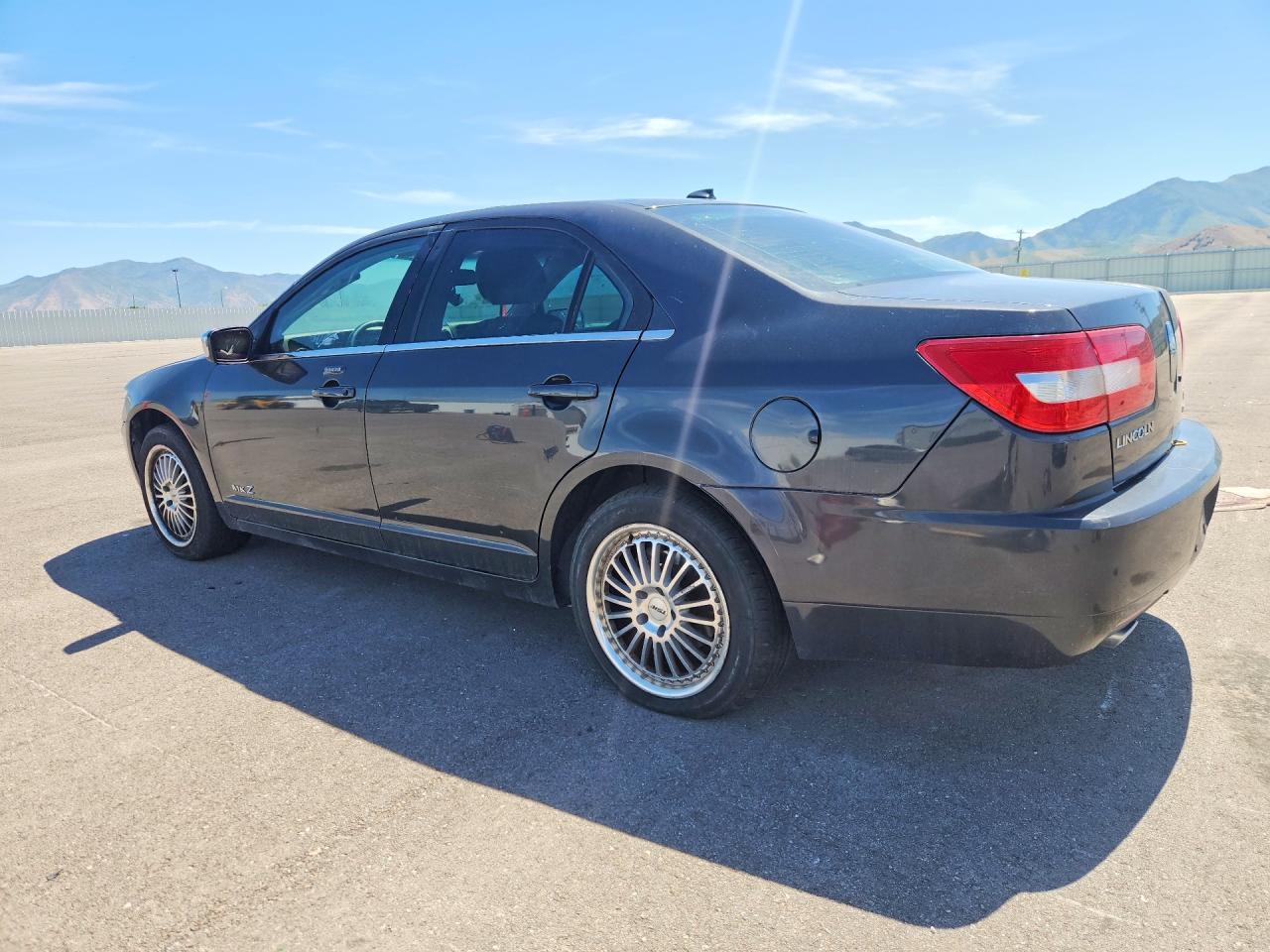2007 Lincoln Mkz Black vin: 3LNHM28T77R668899
