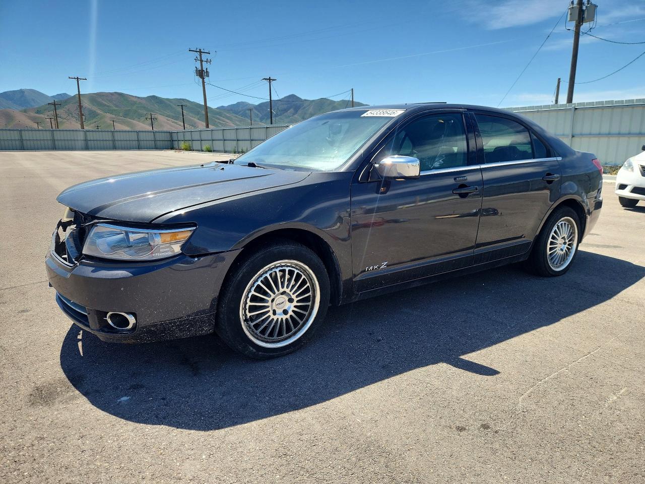 2007 Lincoln Mkz Black vin: 3LNHM28T77R668899