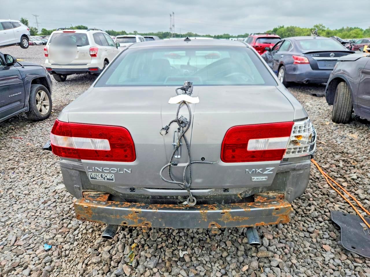 2009 Lincoln Mkz Tan vin: 3LNHM28T79R611895