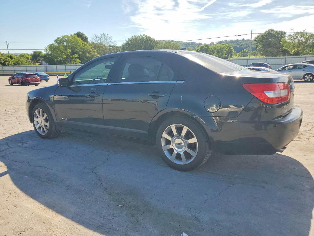 2008 Lincoln Mkz Black vin: 3LNHM28T88R637467