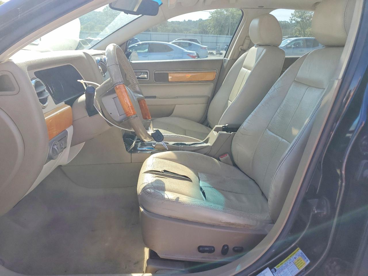 2008 Lincoln Mkz Black vin: 3LNHM28T88R637467