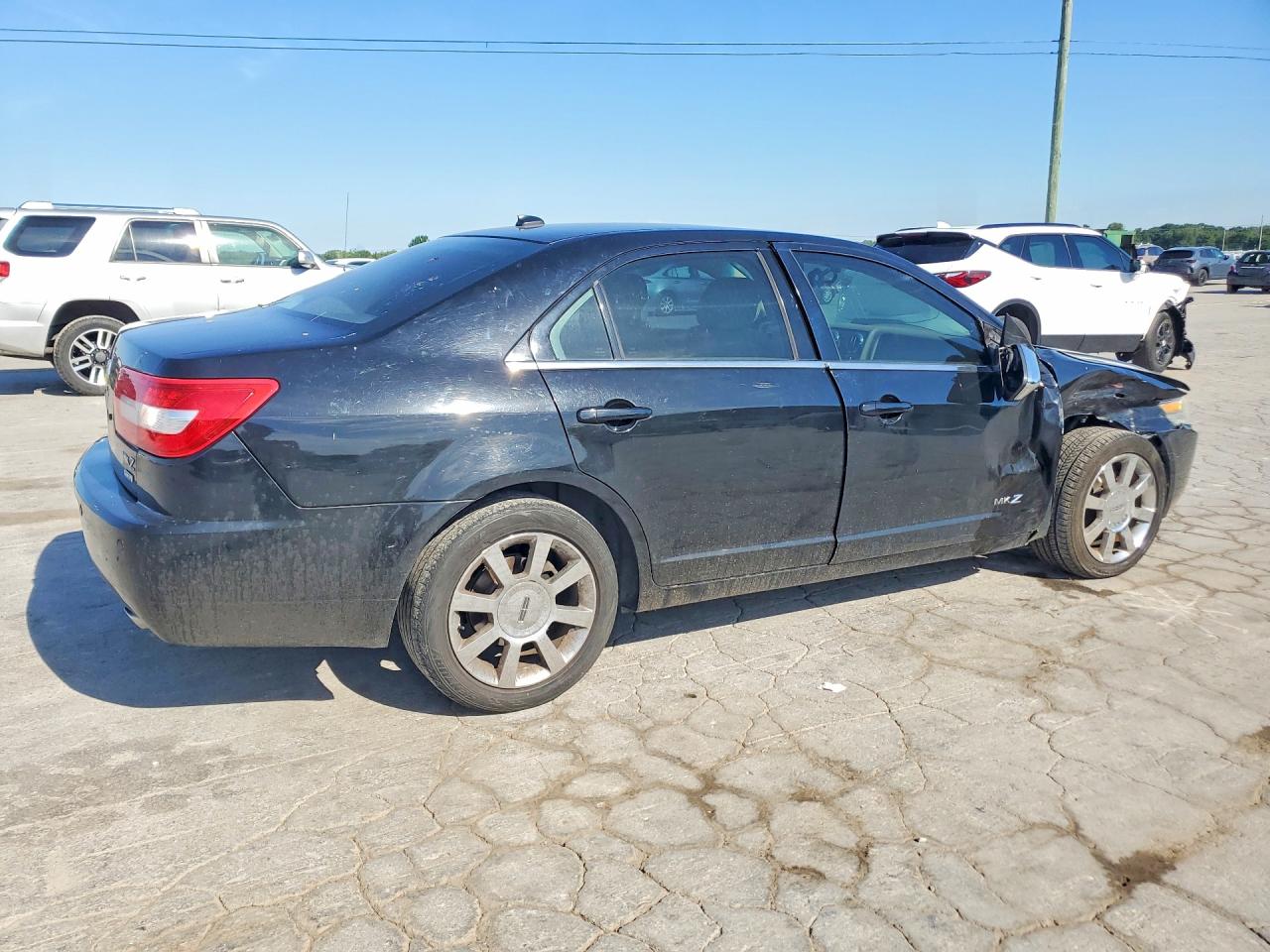 2008 Lincoln Mkz Black vin: 3LNHM28T88R637467