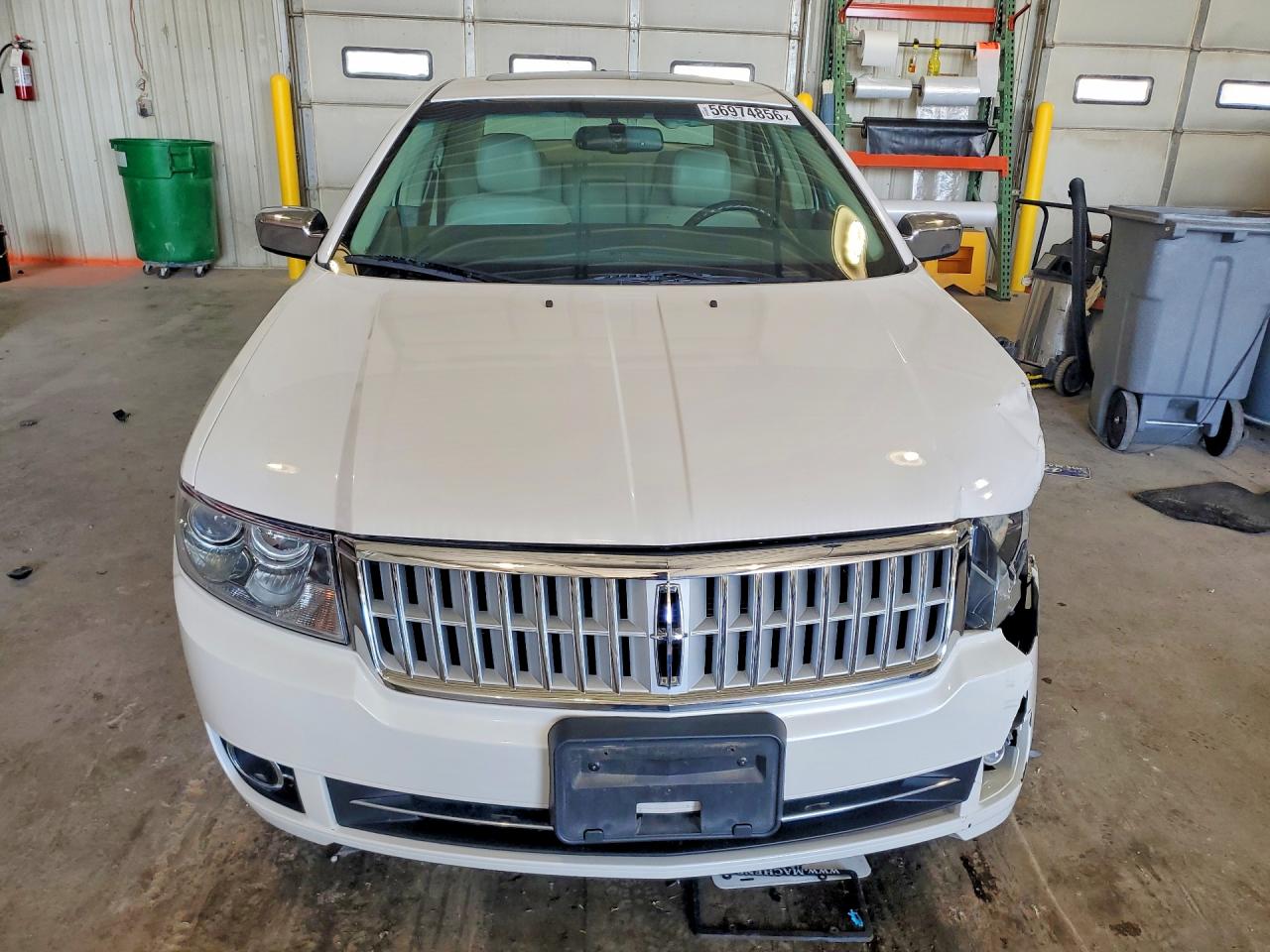 2009 Lincoln Mkz White vin: 3LNHM28T89R608746