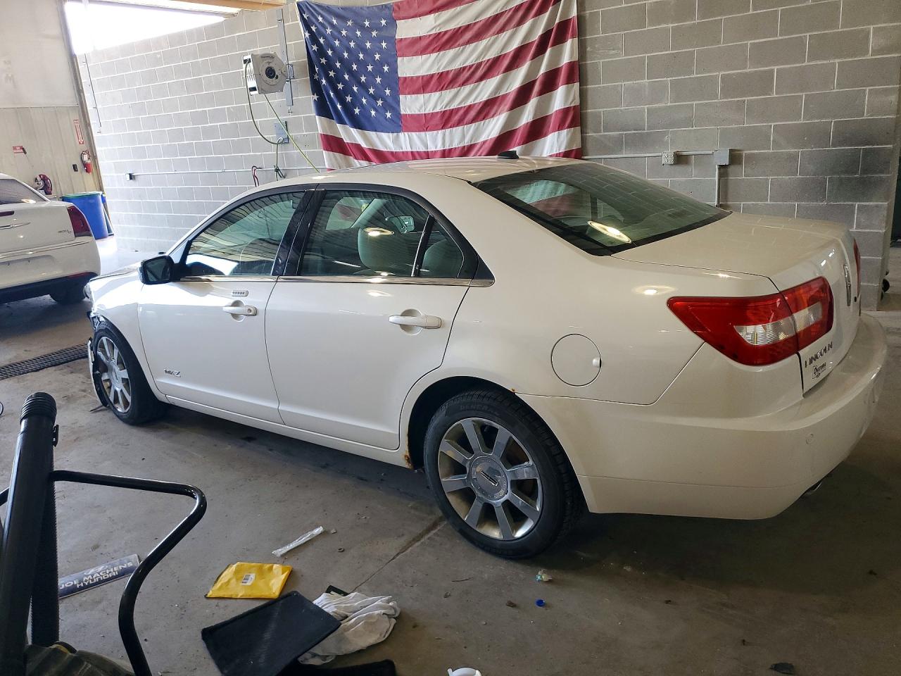 2009 Lincoln Mkz White vin: 3LNHM28T89R608746