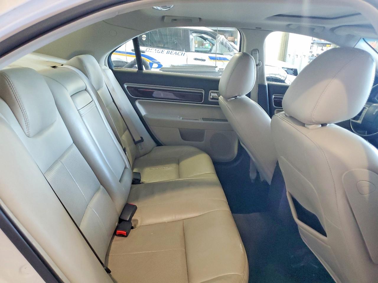 2009 Lincoln Mkz White vin: 3LNHM28T89R608746