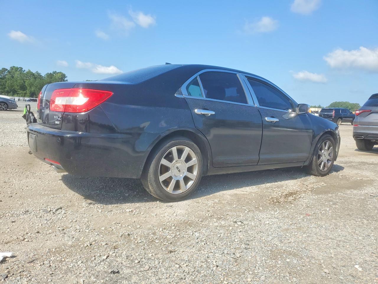 2008 Lincoln Mkz Black vin: 3LNHM28T98R611864