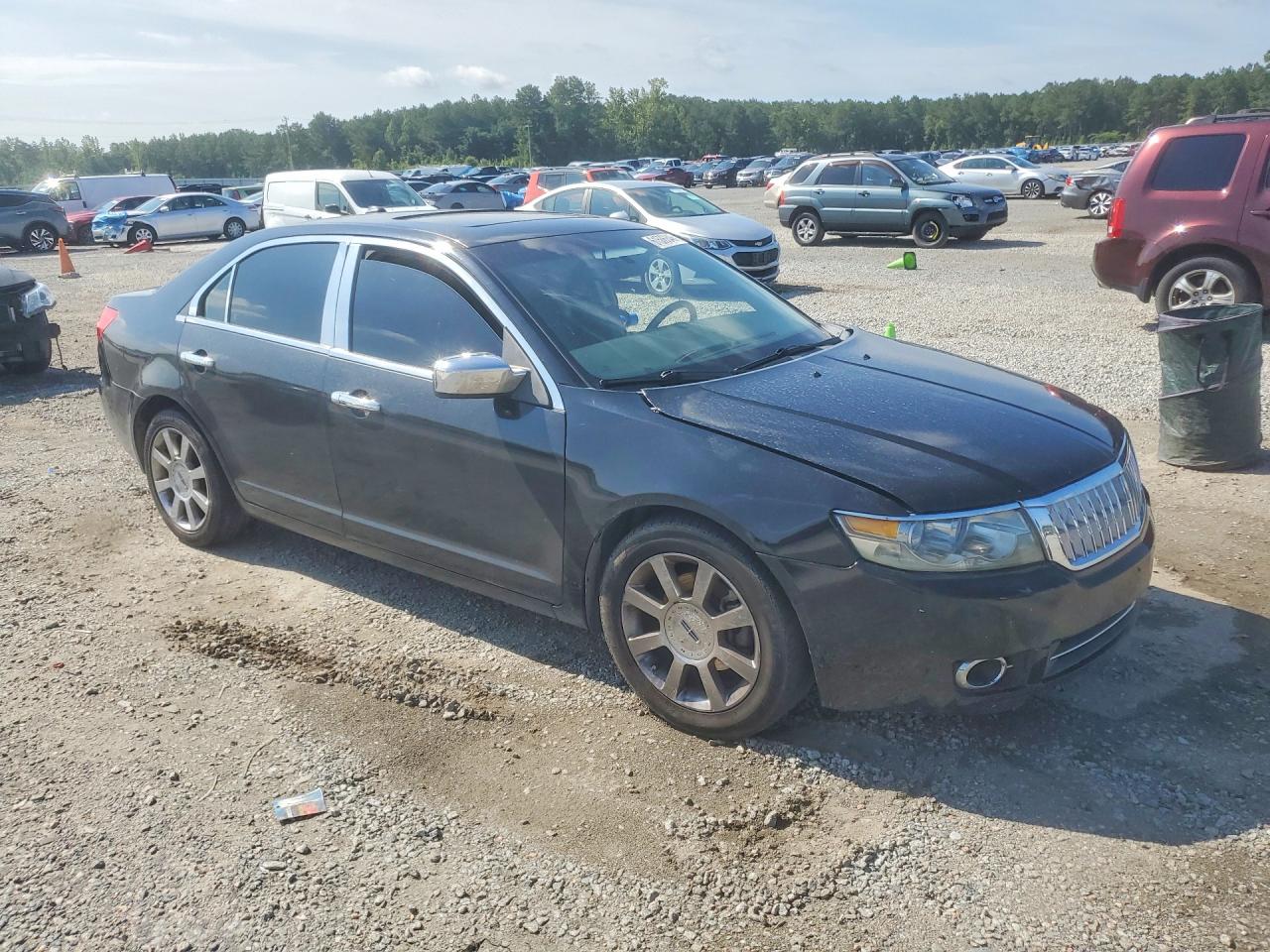 2008 Lincoln Mkz Black vin: 3LNHM28T98R611864