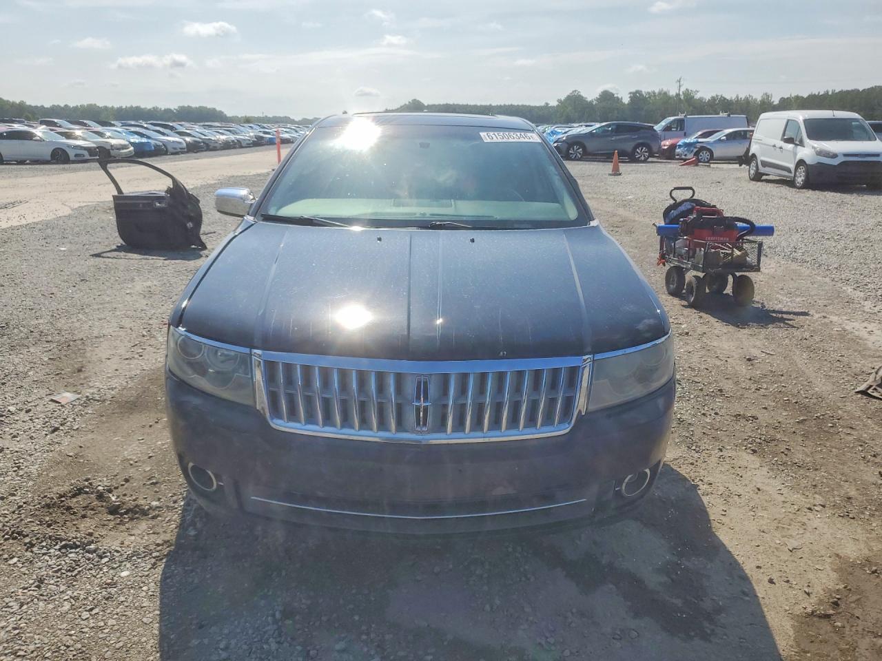 2008 Lincoln Mkz Black vin: 3LNHM28T98R611864