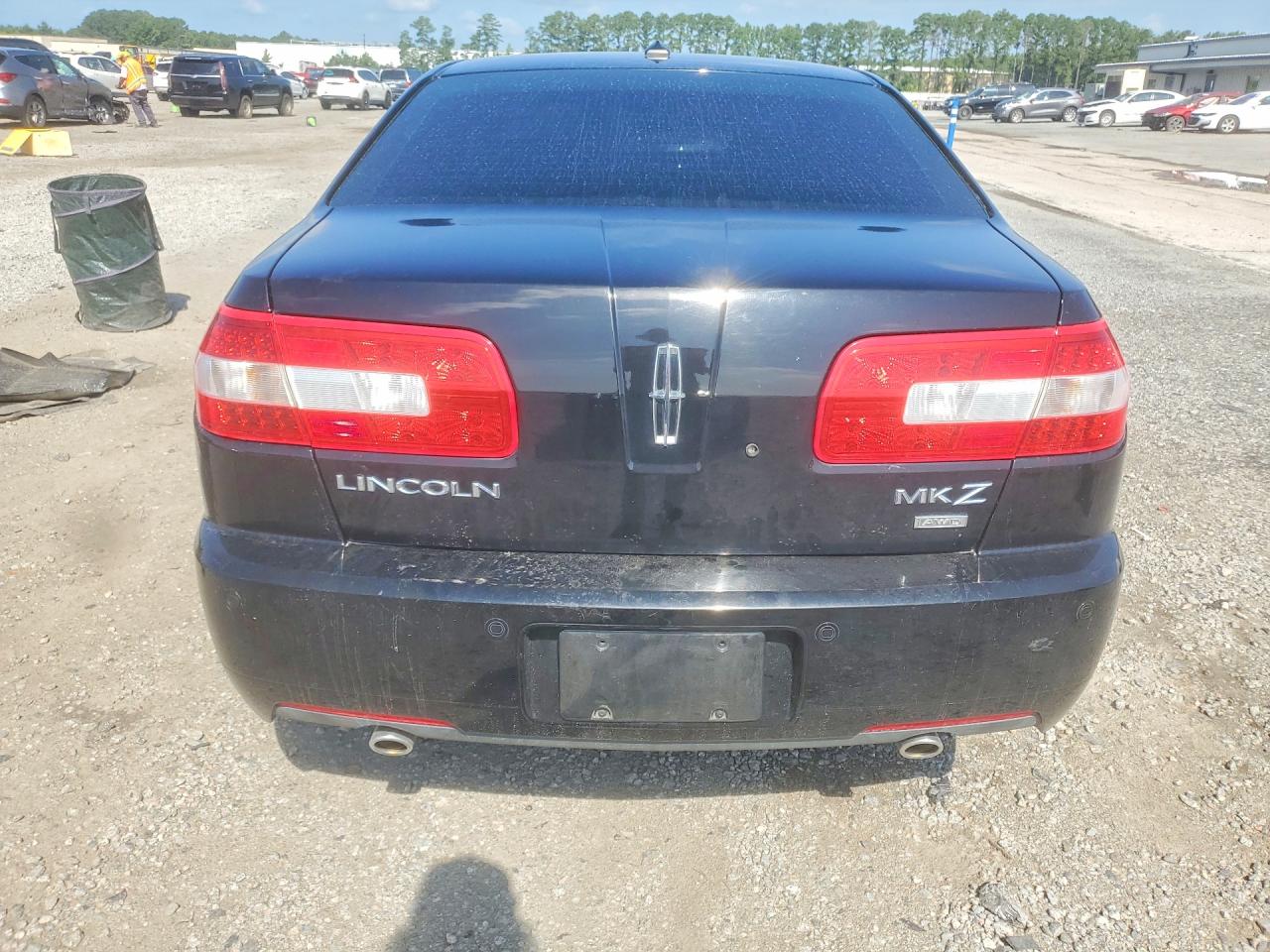 2008 Lincoln Mkz Black vin: 3LNHM28T98R611864