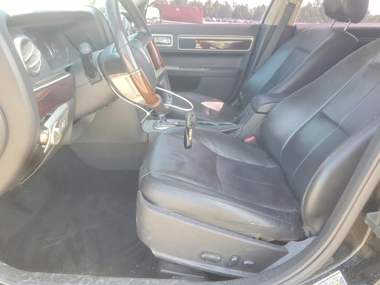2008 Lincoln Mkz Black vin: 3LNHM28T98R611864