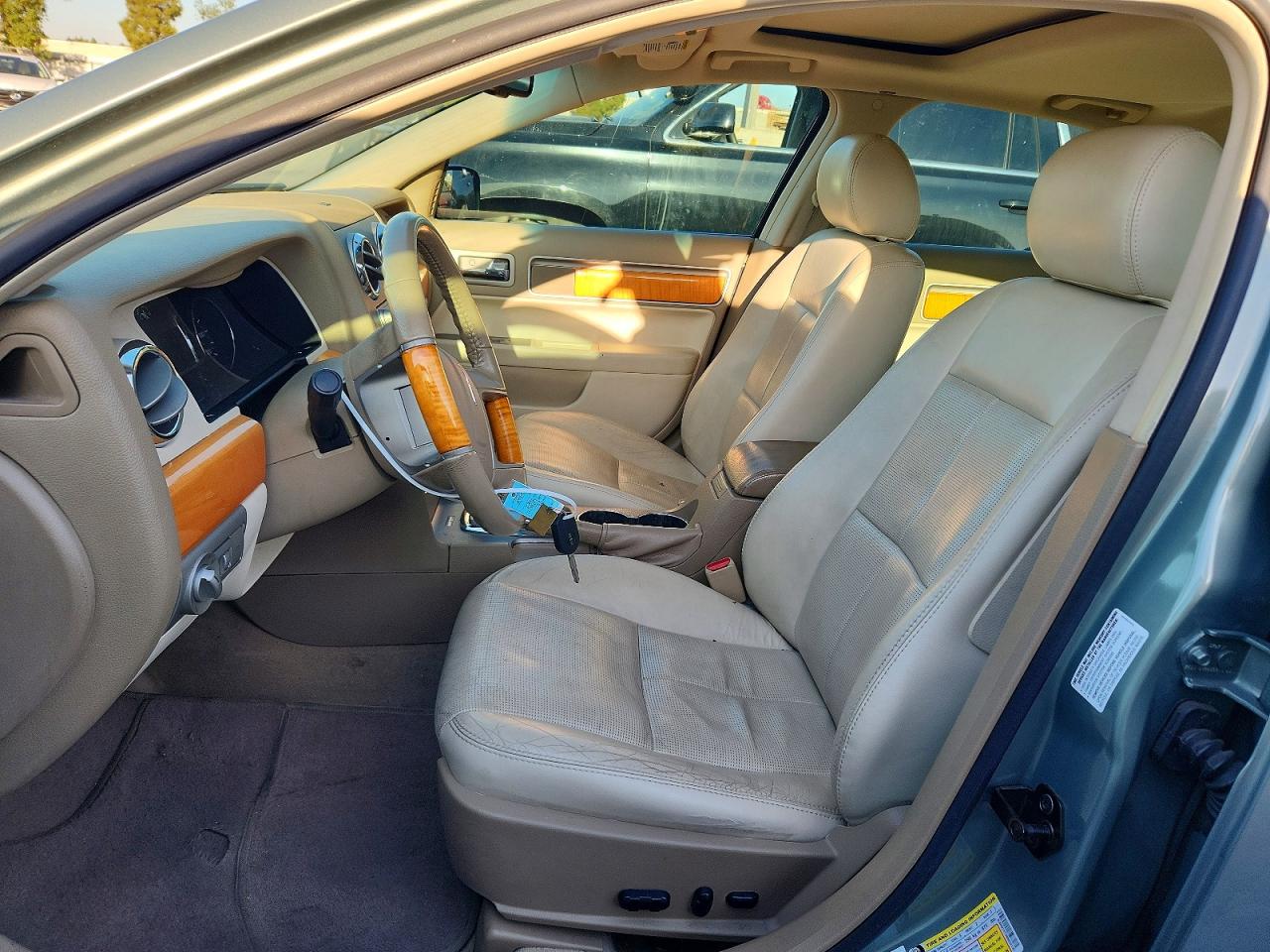 2008 Lincoln Mkz Green vin: 3LNHM28T98R634125