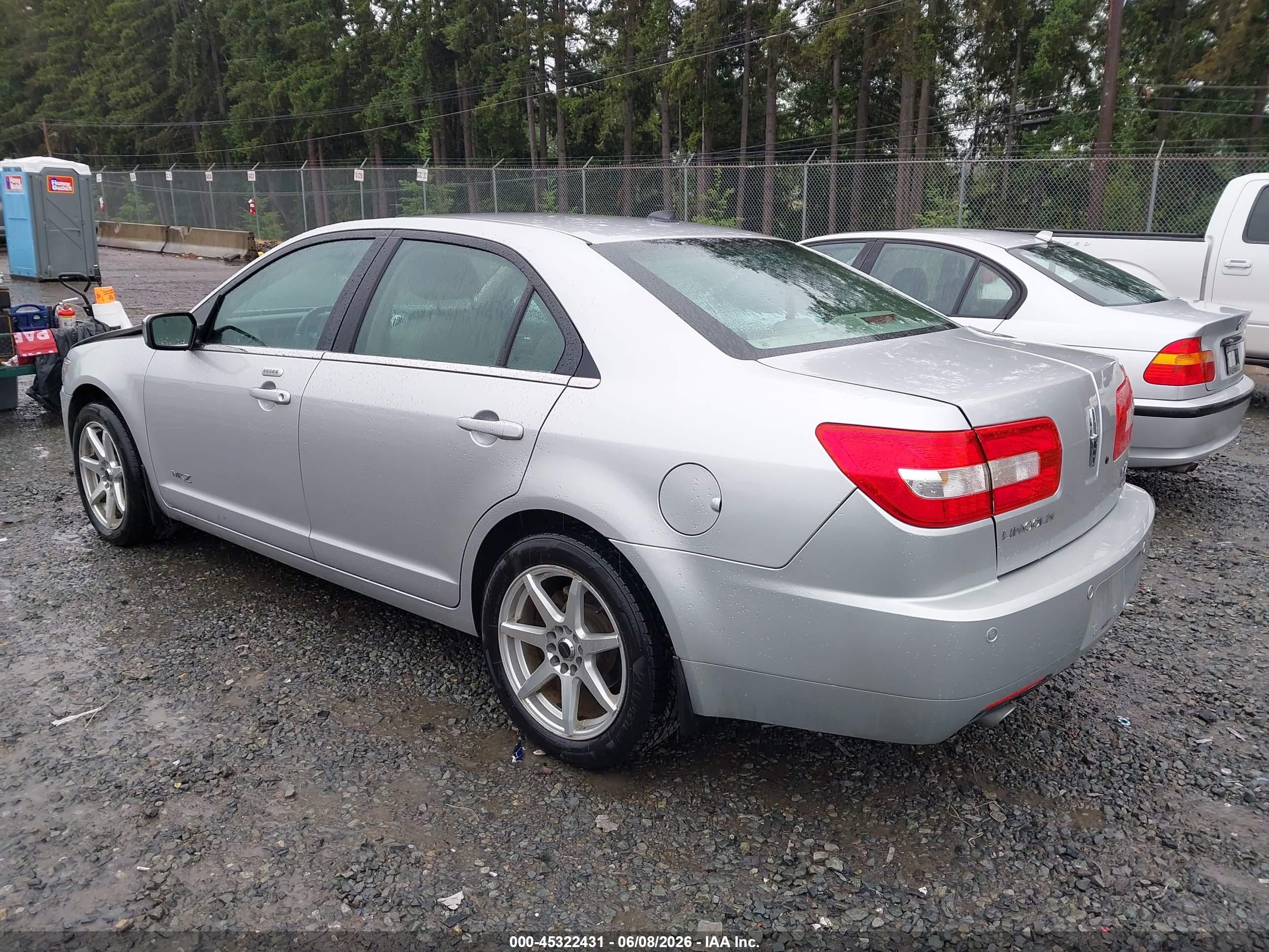 2009 Lincoln Mkz   Silver vin: 3LNHM28T99R605077