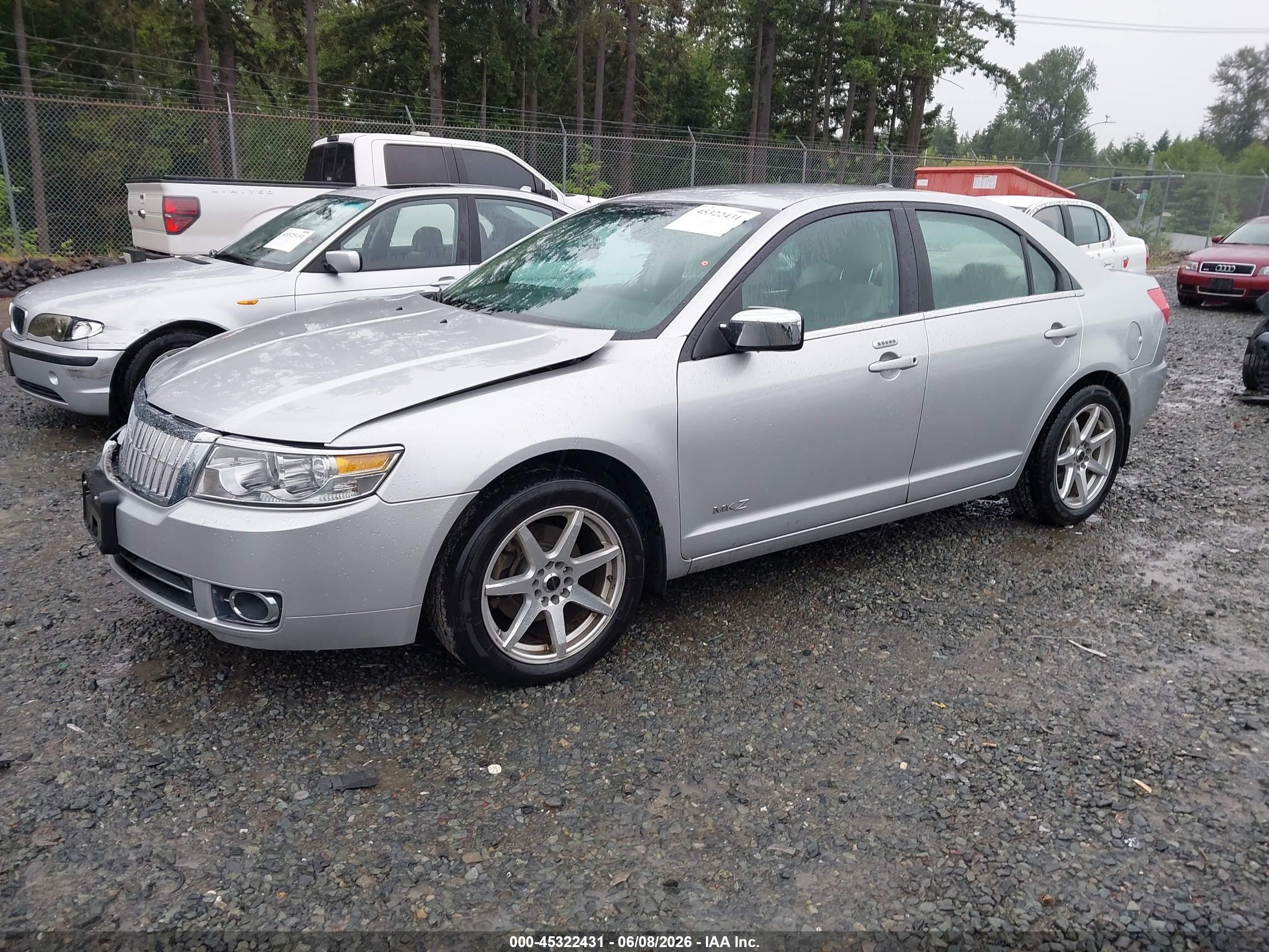 2009 Lincoln Mkz   Silver vin: 3LNHM28T99R605077
