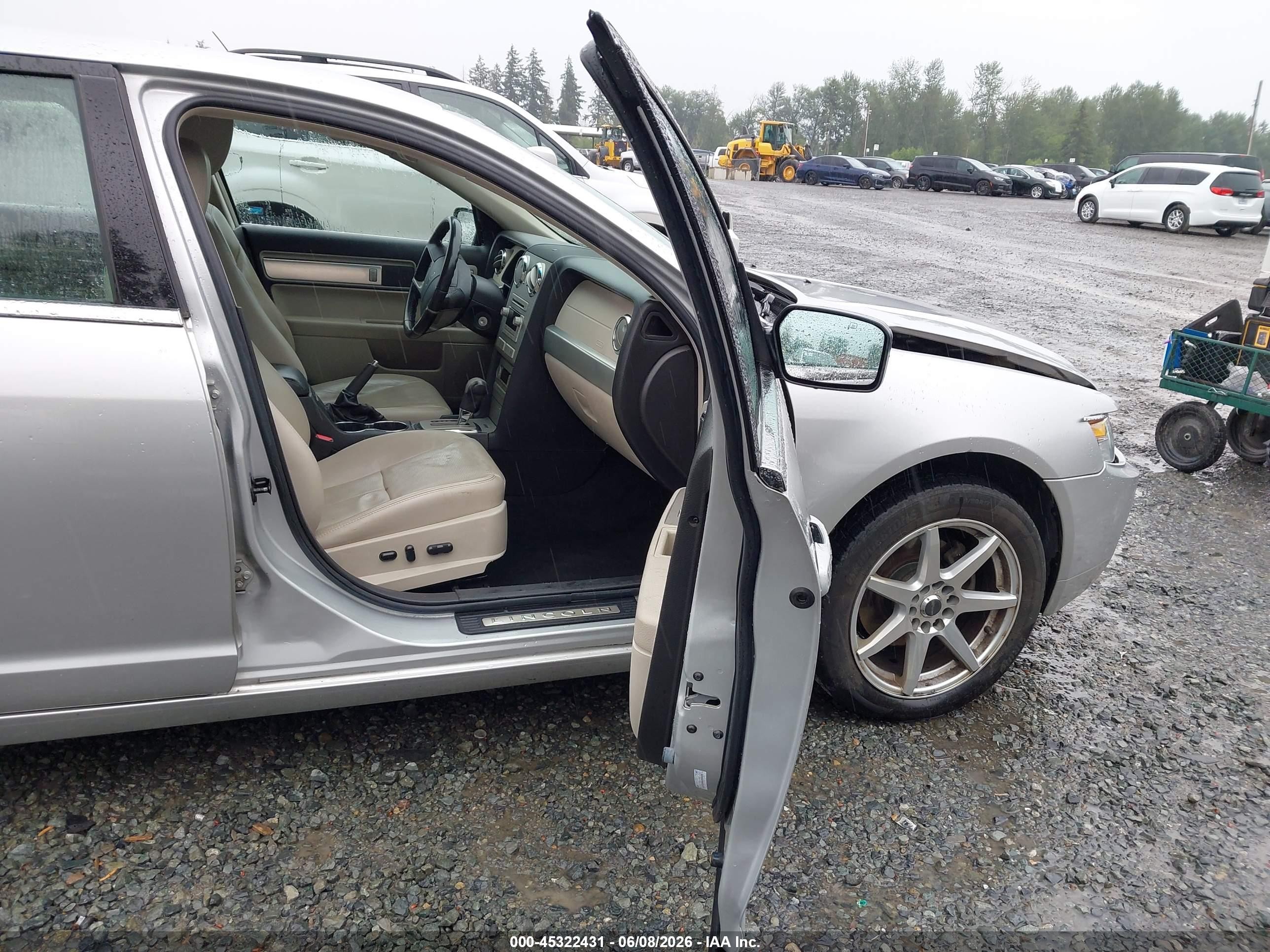 2009 Lincoln Mkz   Silver vin: 3LNHM28T99R605077